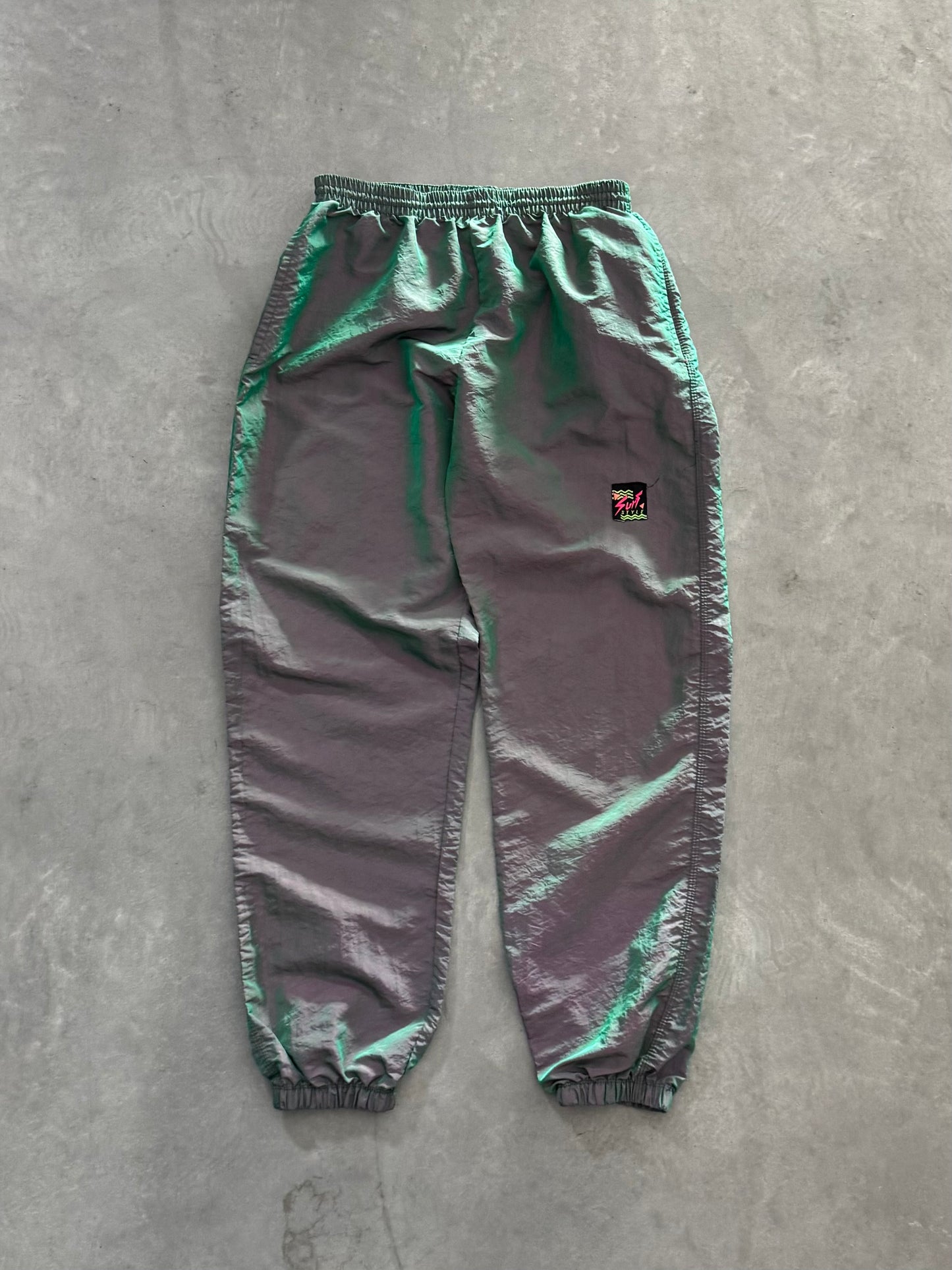 Vintage 90s Surf Style Track Pants - L