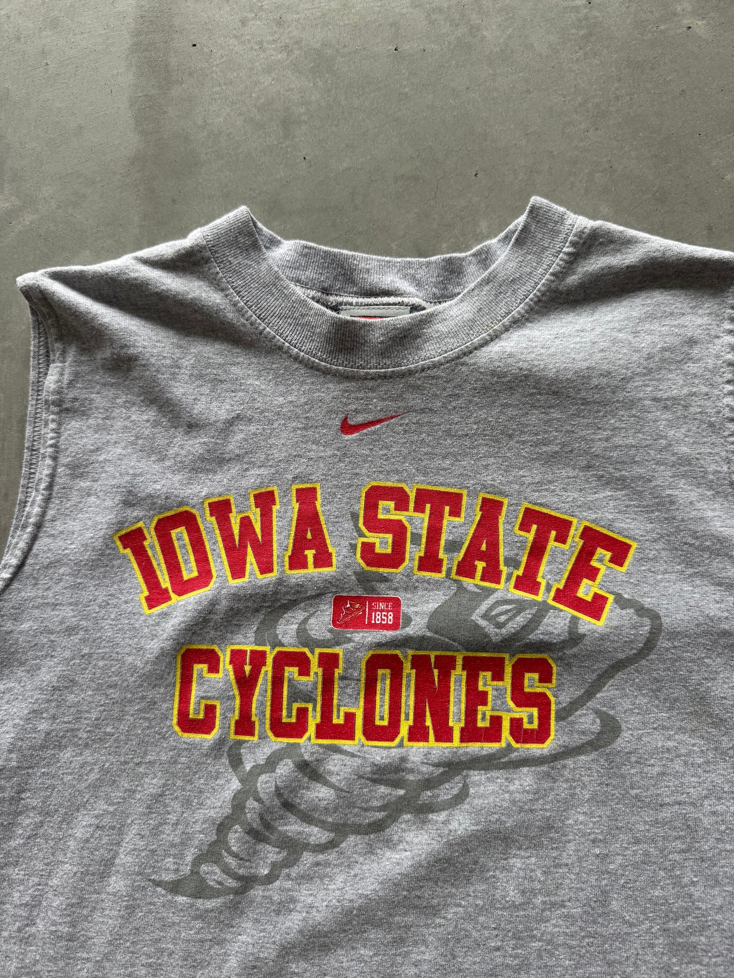 Vintage 90s Nike Iowa State Cyclones Women’s Cut Off - L