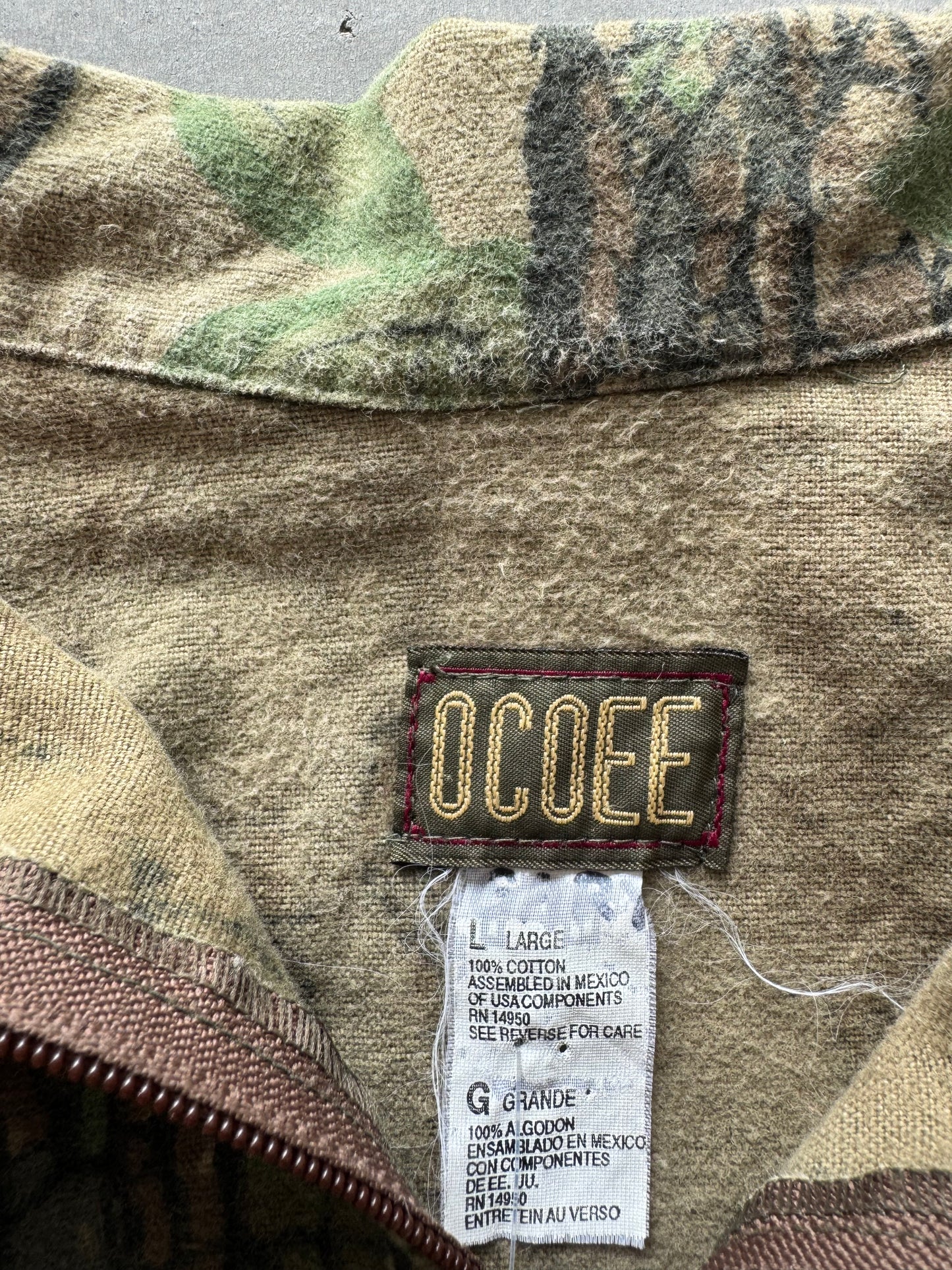 Vintage Camo Jacket - L