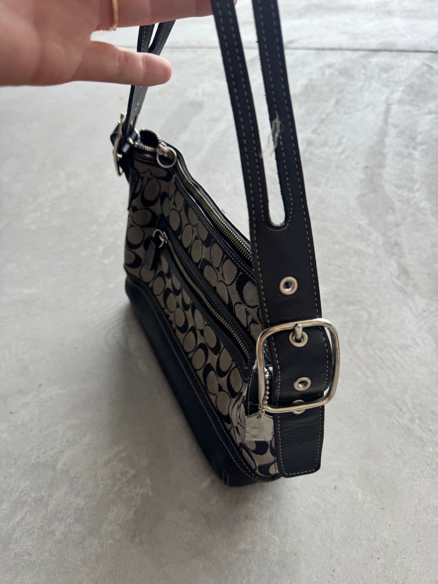 Vintage Y2K East West Coach Shoulder Bag