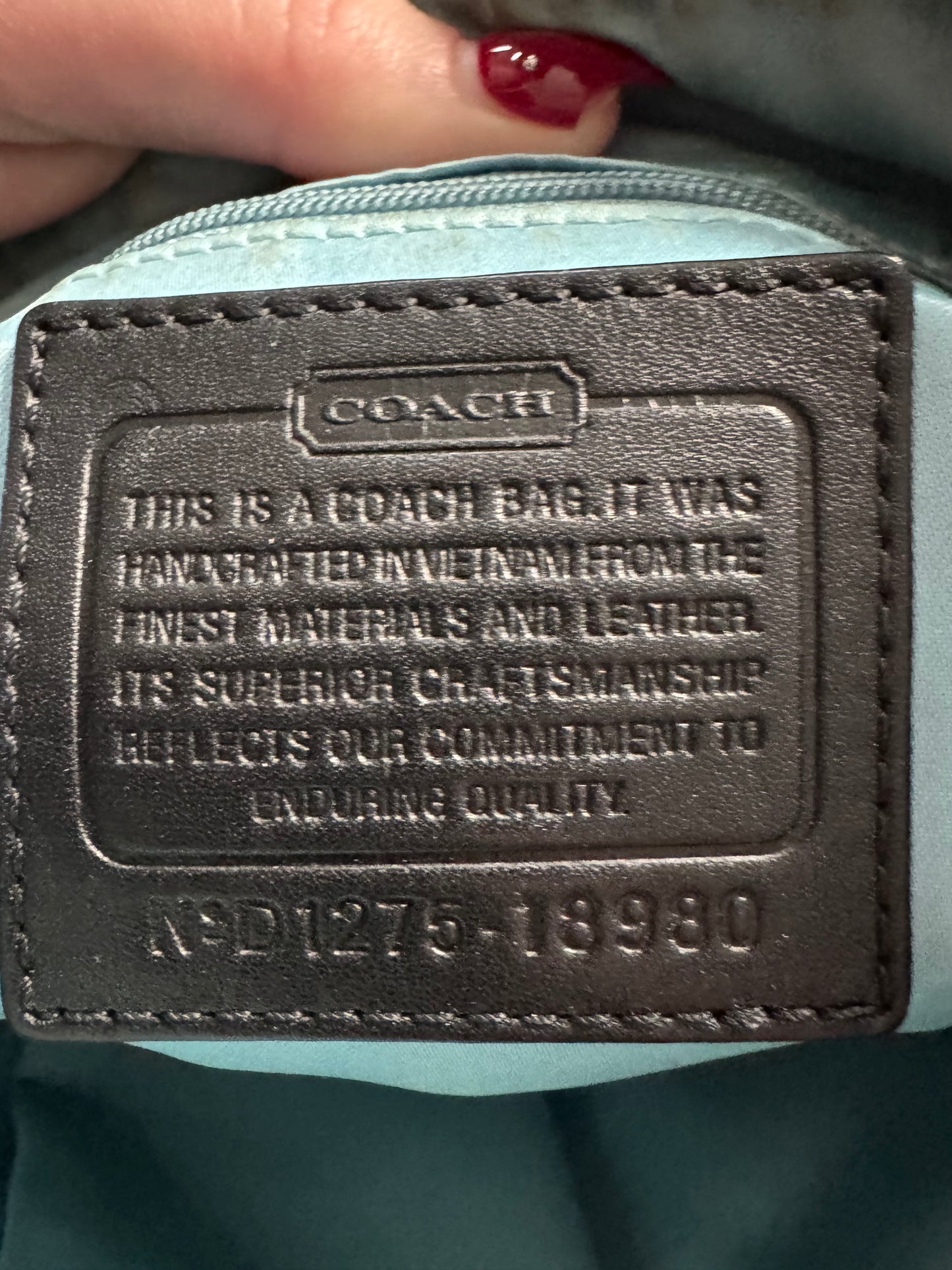 Vintage Coach Shoulder Bag