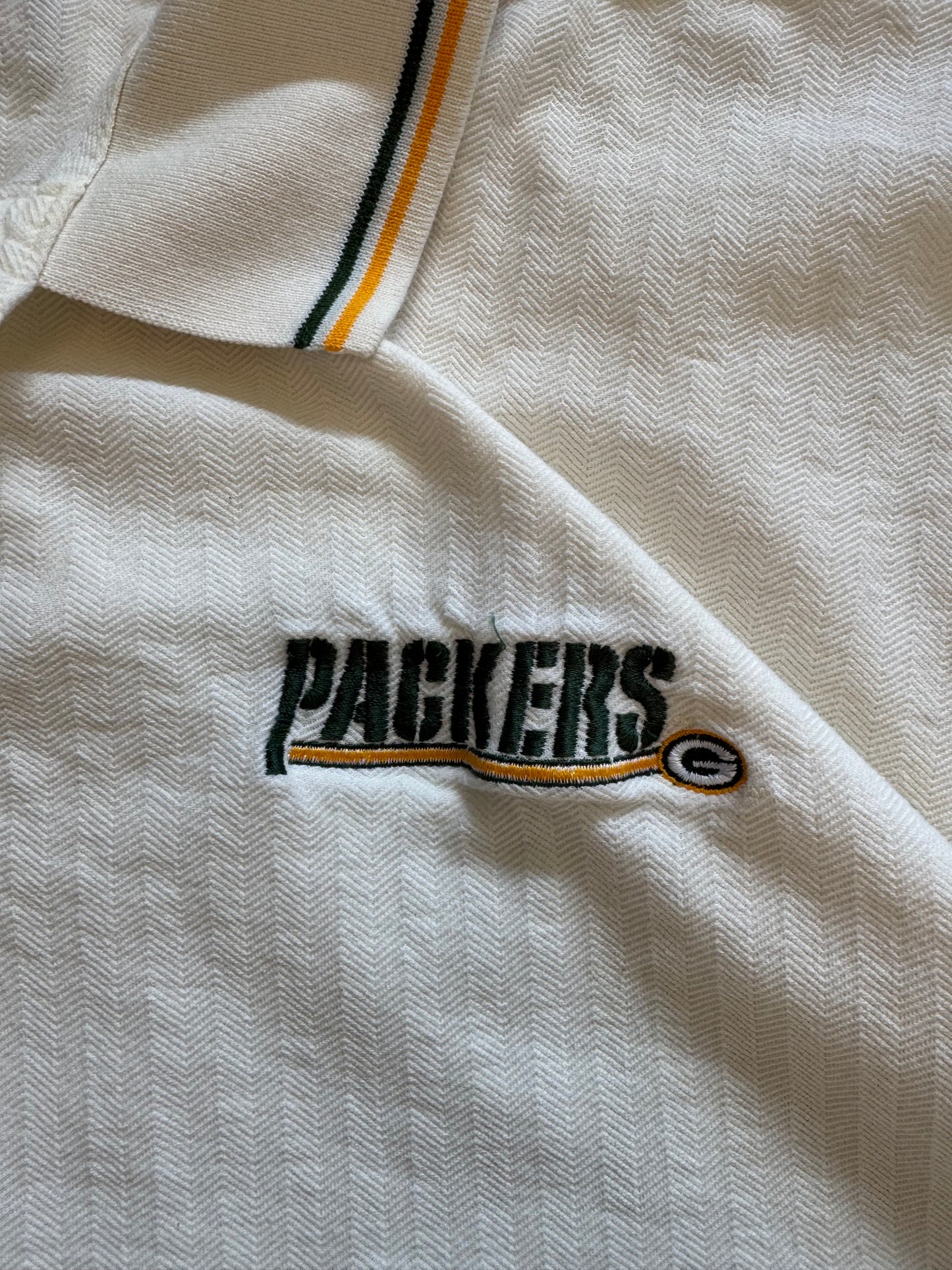 Vintage 90s Nike Green Bay Packers Polo - XL