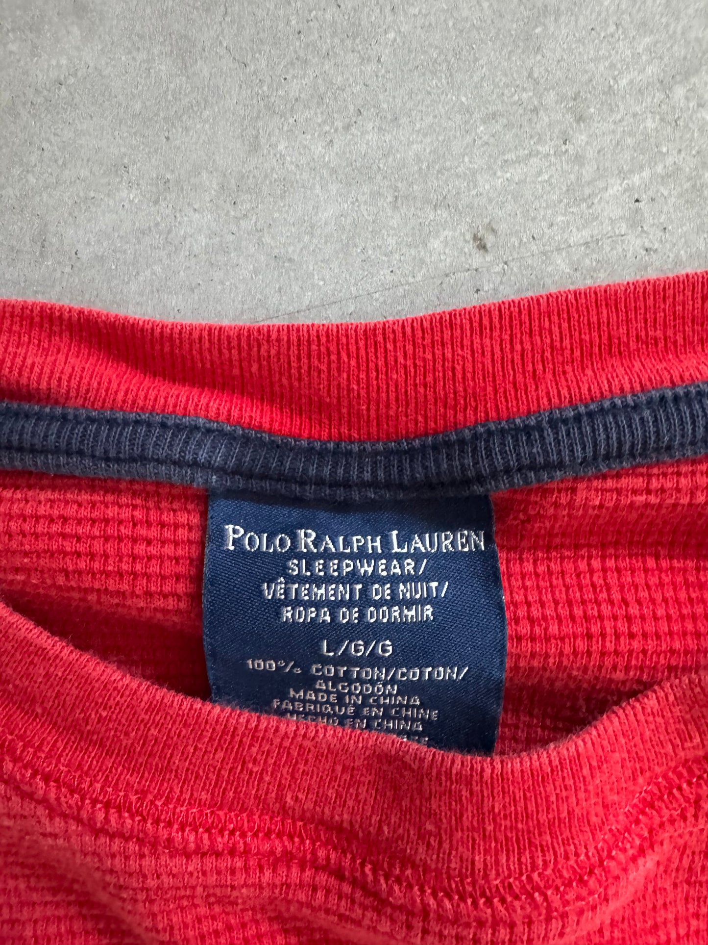 Vintage Polo Ralph Lauren Waffle Knit - L