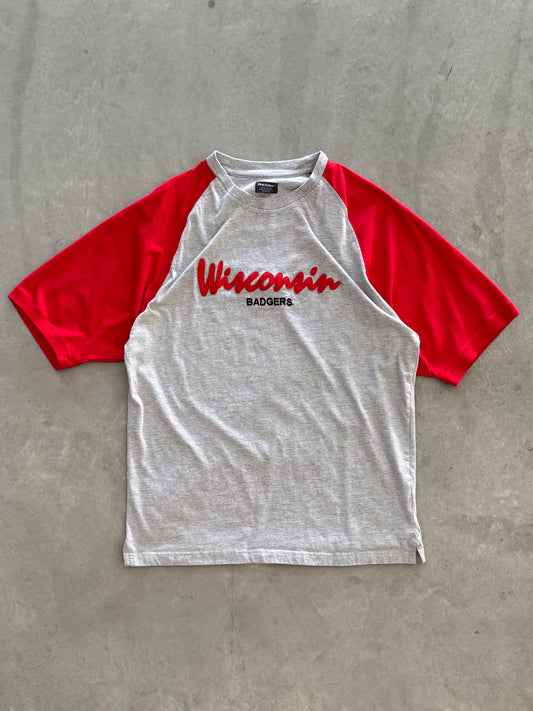 Vintage Wisconsin Badgers Tee - L