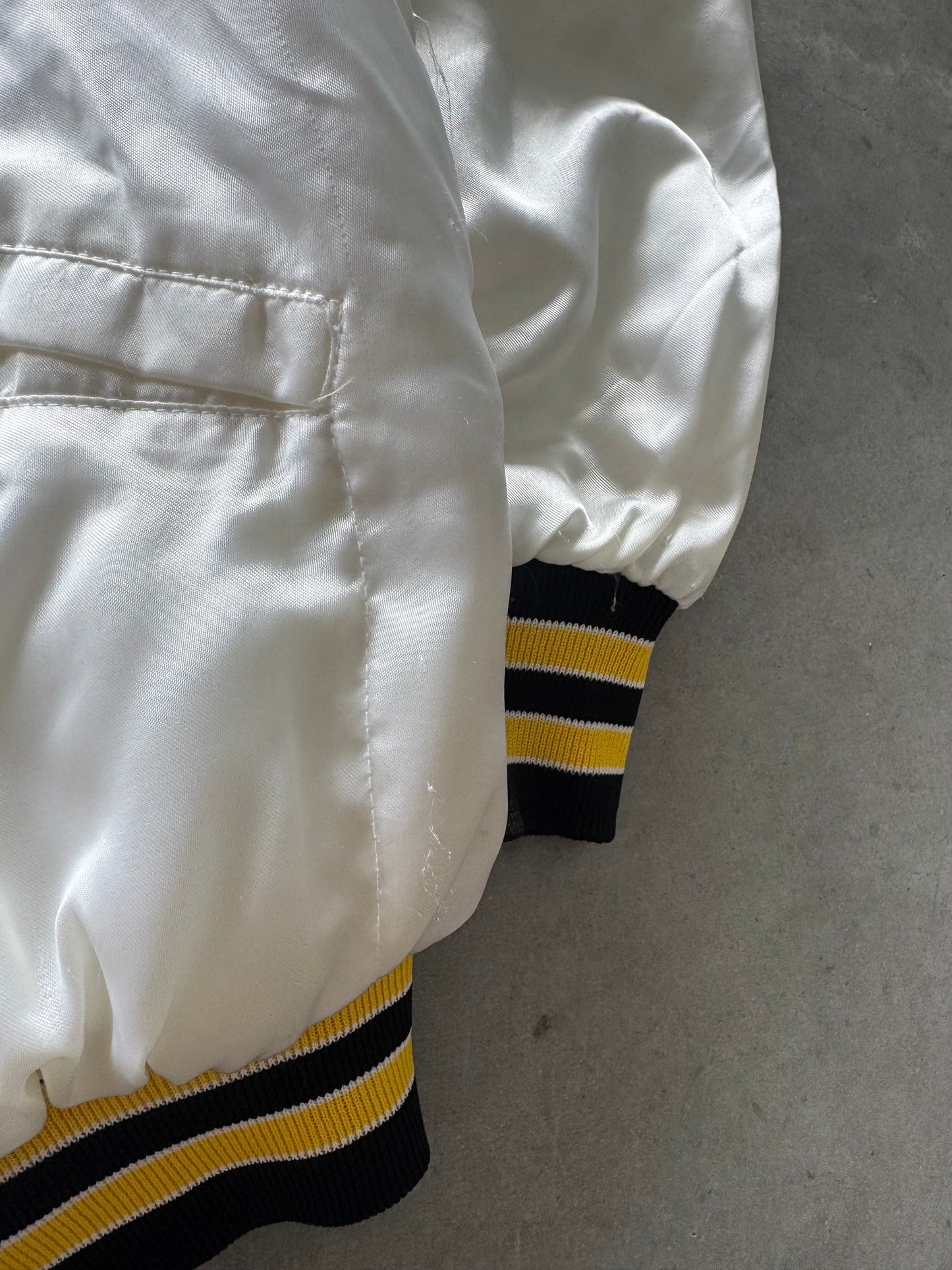 Vintage Iowa Hawkeyes Satin Bomber Jacket - L
