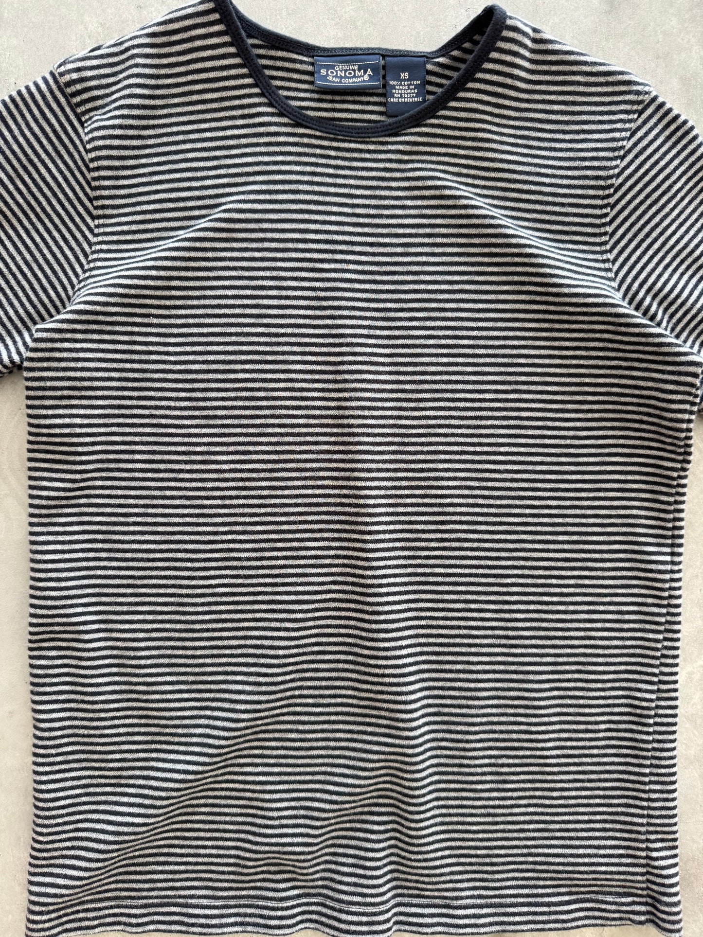 Vintage Striped Women’s Tee - XS