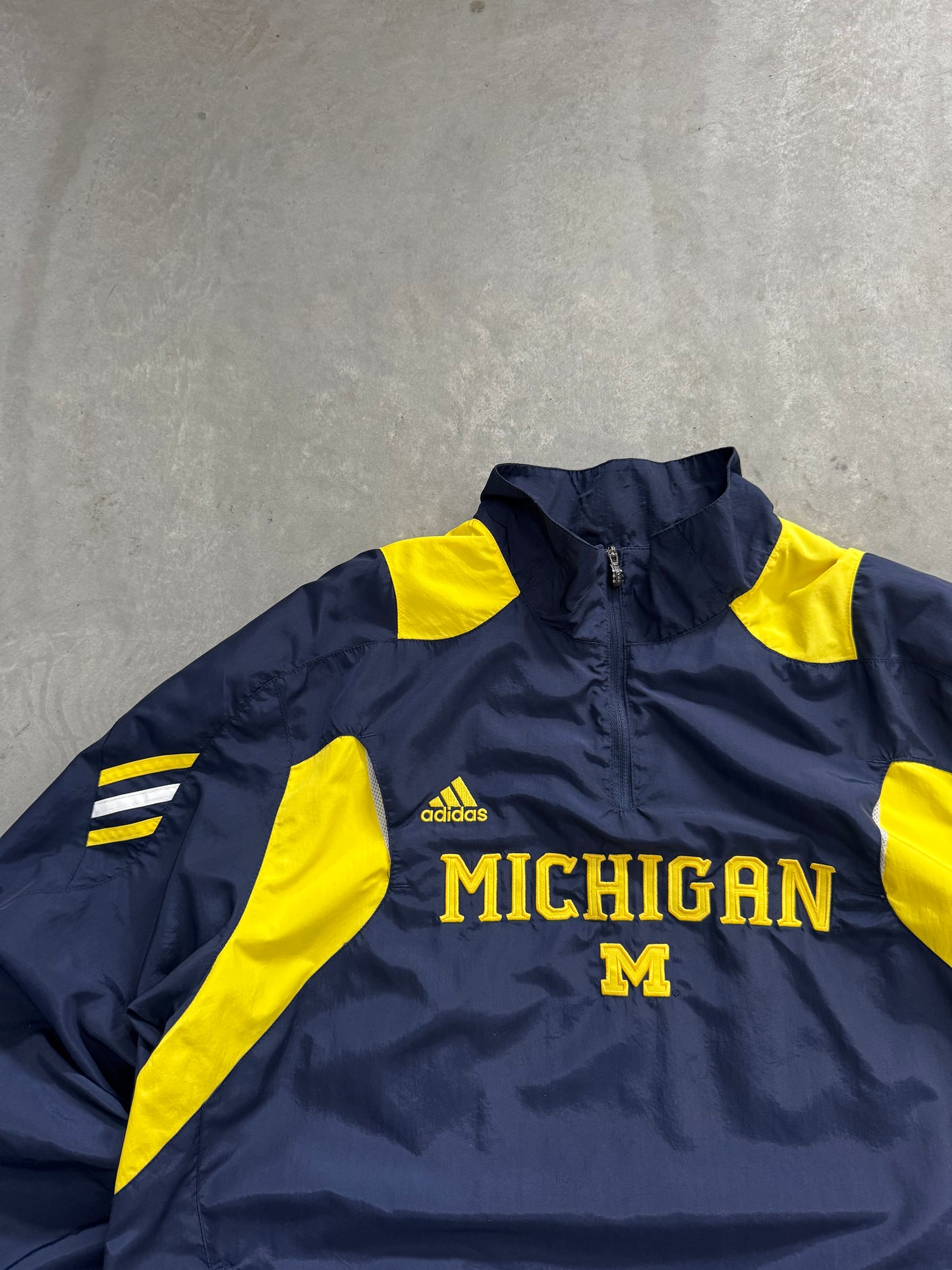 Michigan Adidas Windbreaker - L