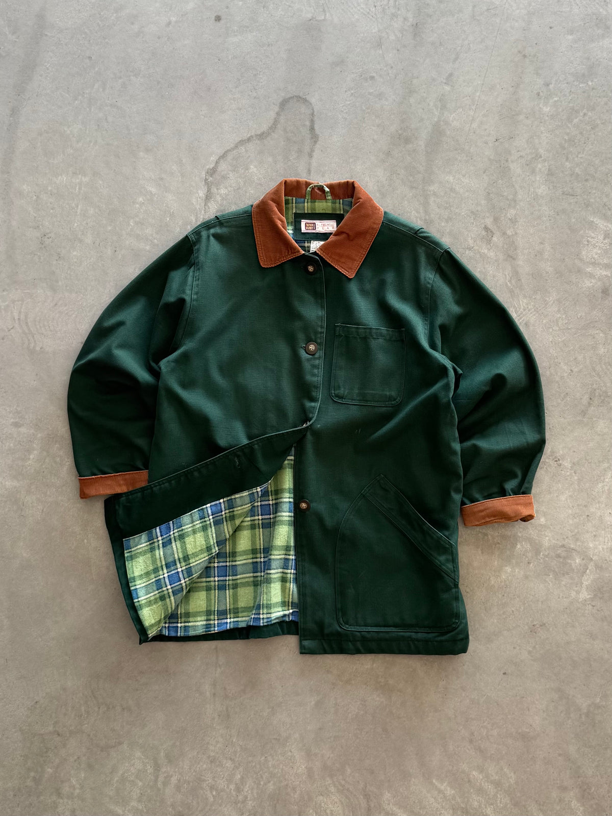 Vintage 90s Faded Glory Plaid Lined Women’s Jacket - S