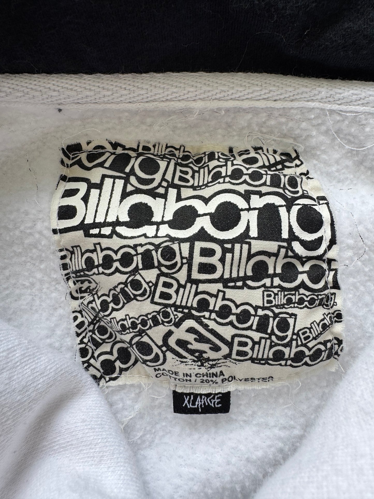 Vintage Billabong Zip Up Sweatshirt - XL