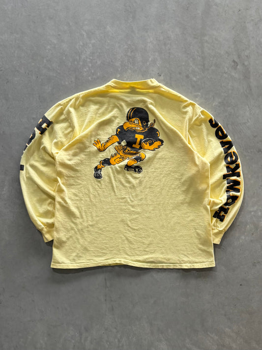 Vintage Iowa Hawkeyes Long Sleeve - M