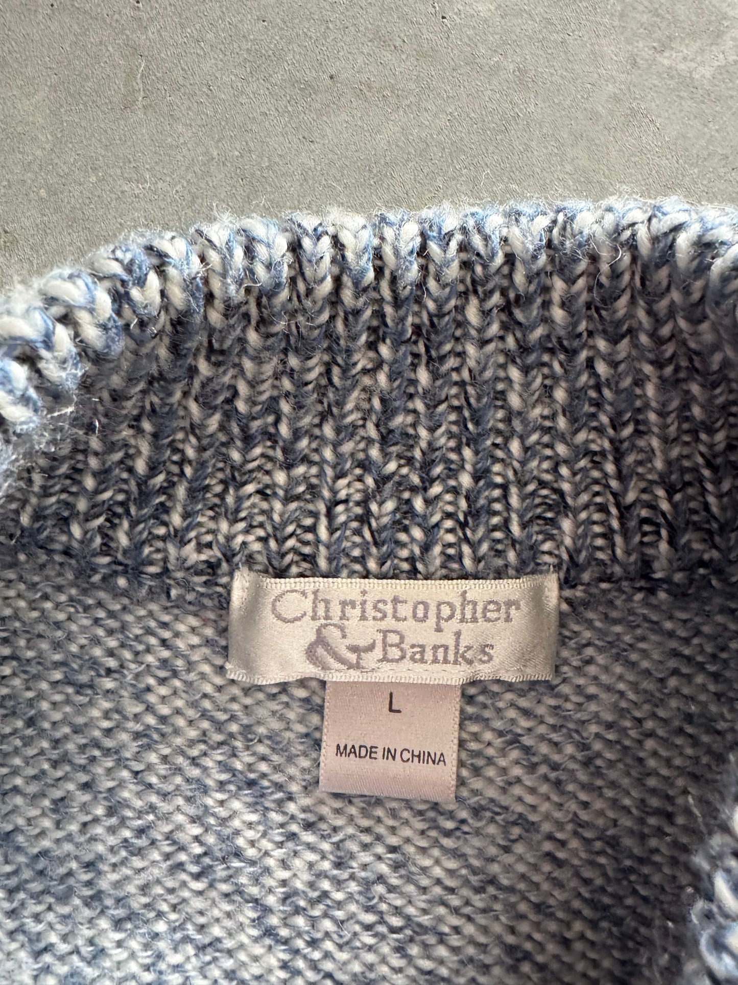 Vintage Christopher & Banks Cardigan - L