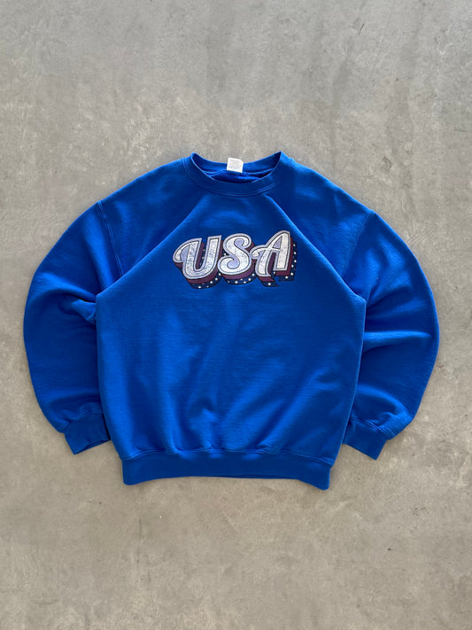 Vintage USA 4th of July Sweatshirt - L