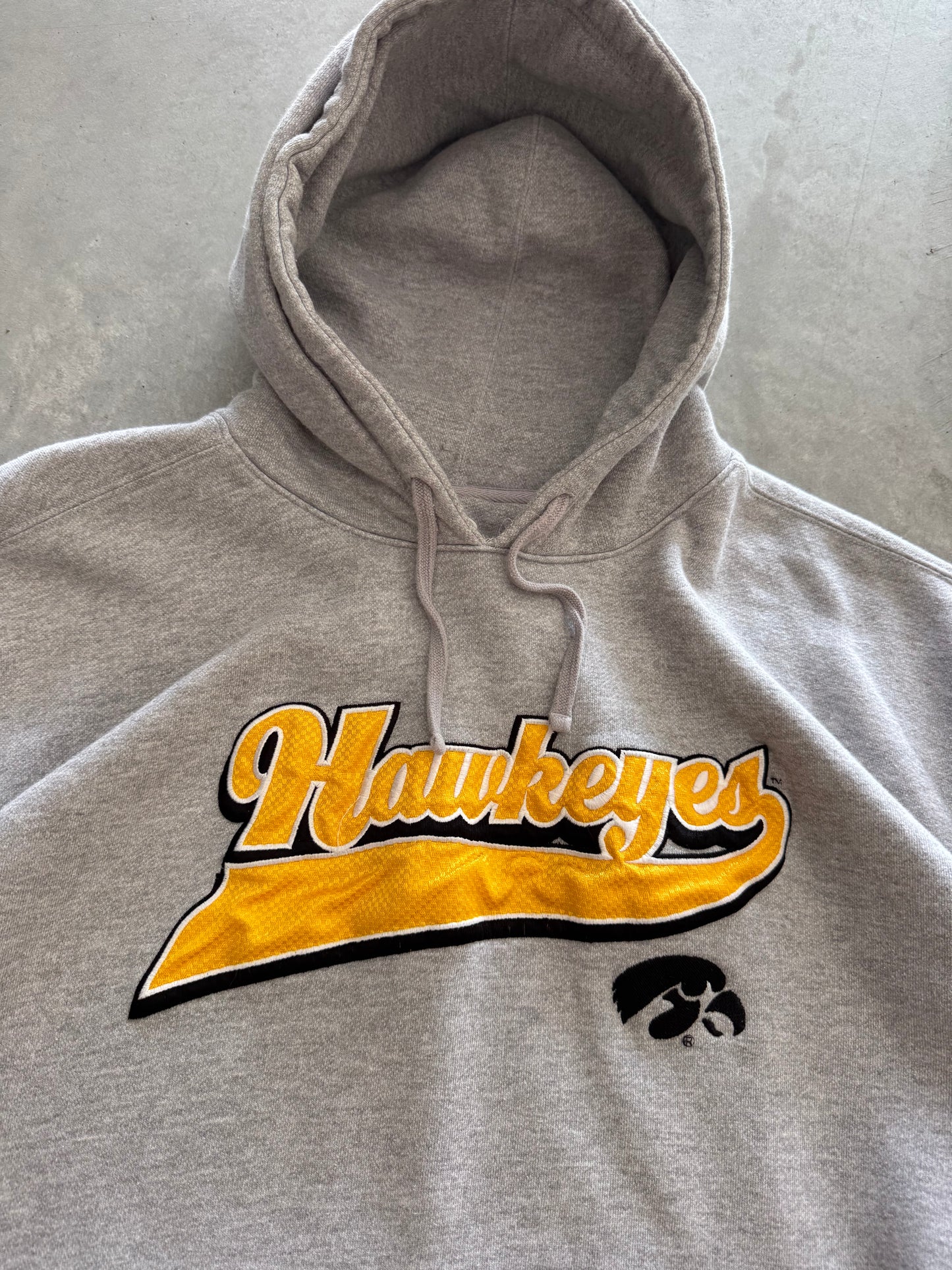 Vintage Iowa Hawkeyes Hoodie - XXL