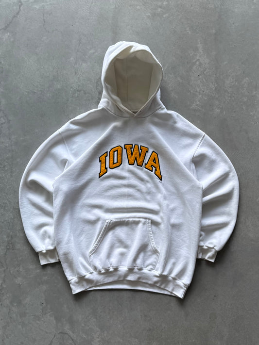 Vintage 90s Iowa Hawkeyes Hoodie - XL