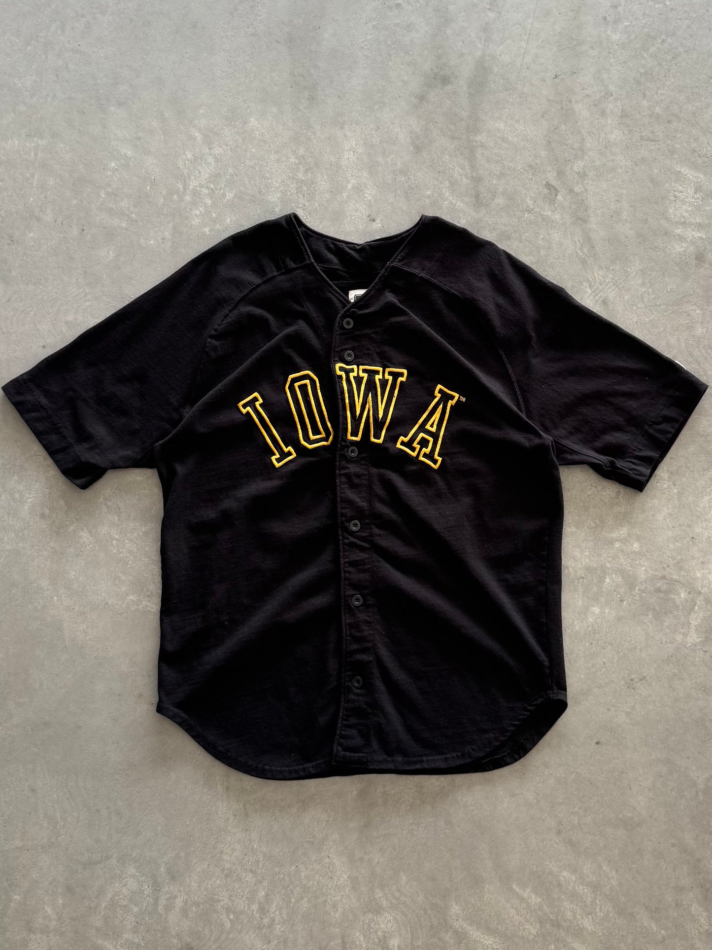 Iowa Hawkeyes Baseball Jersey - L