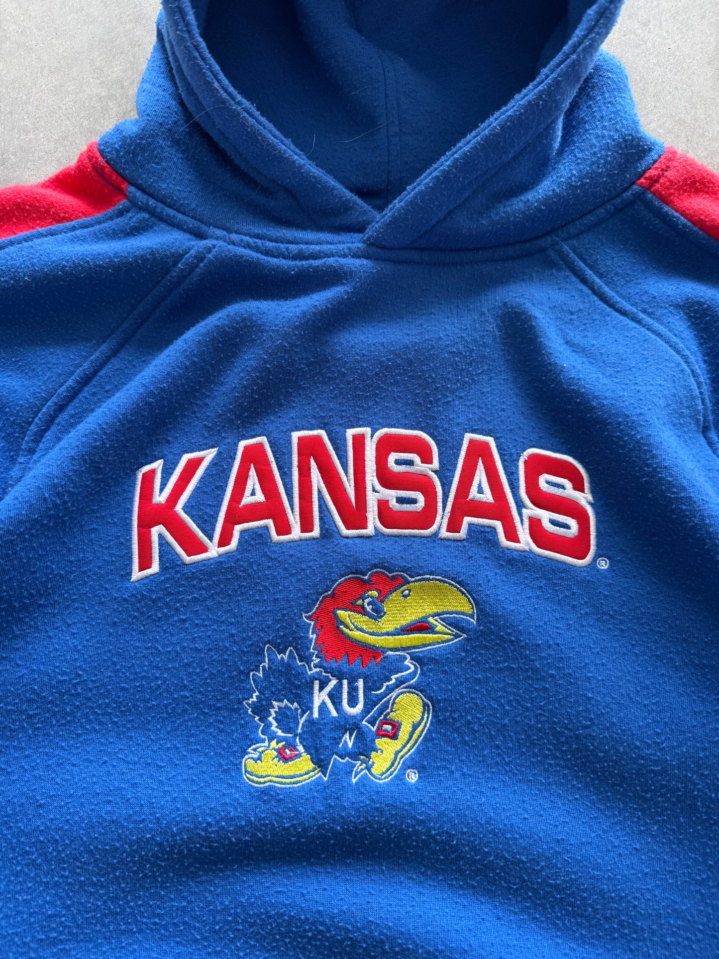 Vintage Kansas Starter Hoodie - L