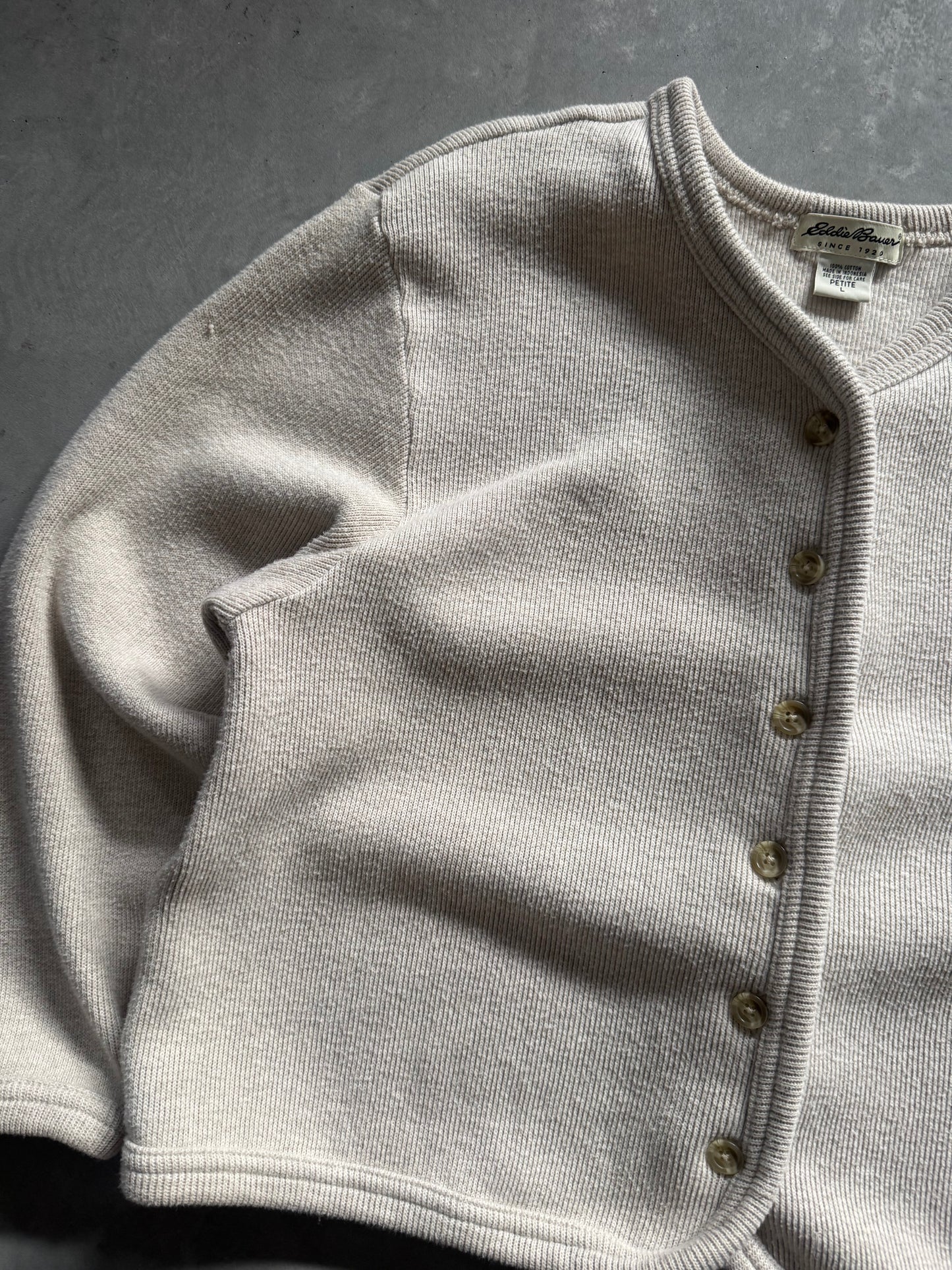 Vintage Eddie Bauer Cardigan - L
