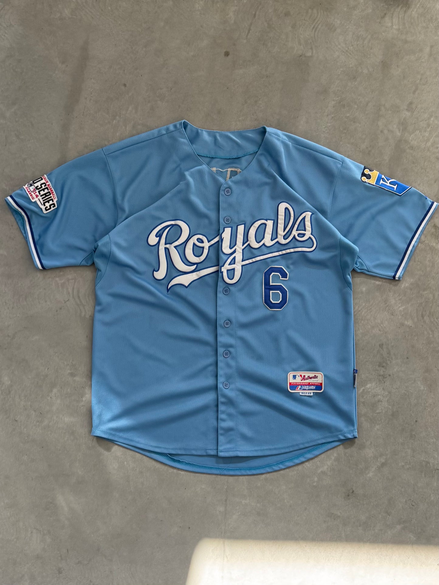 Lorenzo Cain Kansas City Royals Jersey - XL