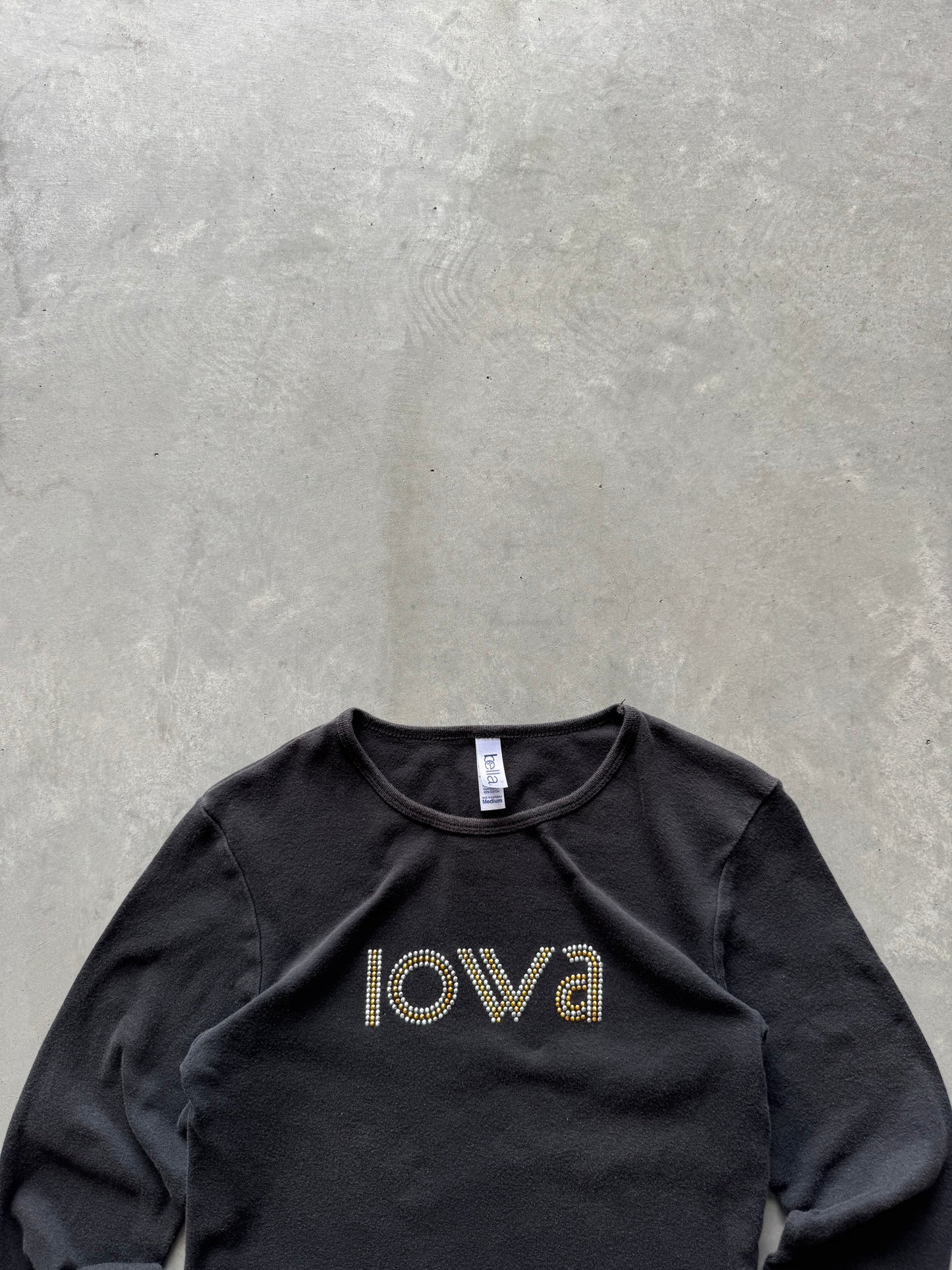 Iowa Hawkeyes Women’s Longsleeve Tee - M