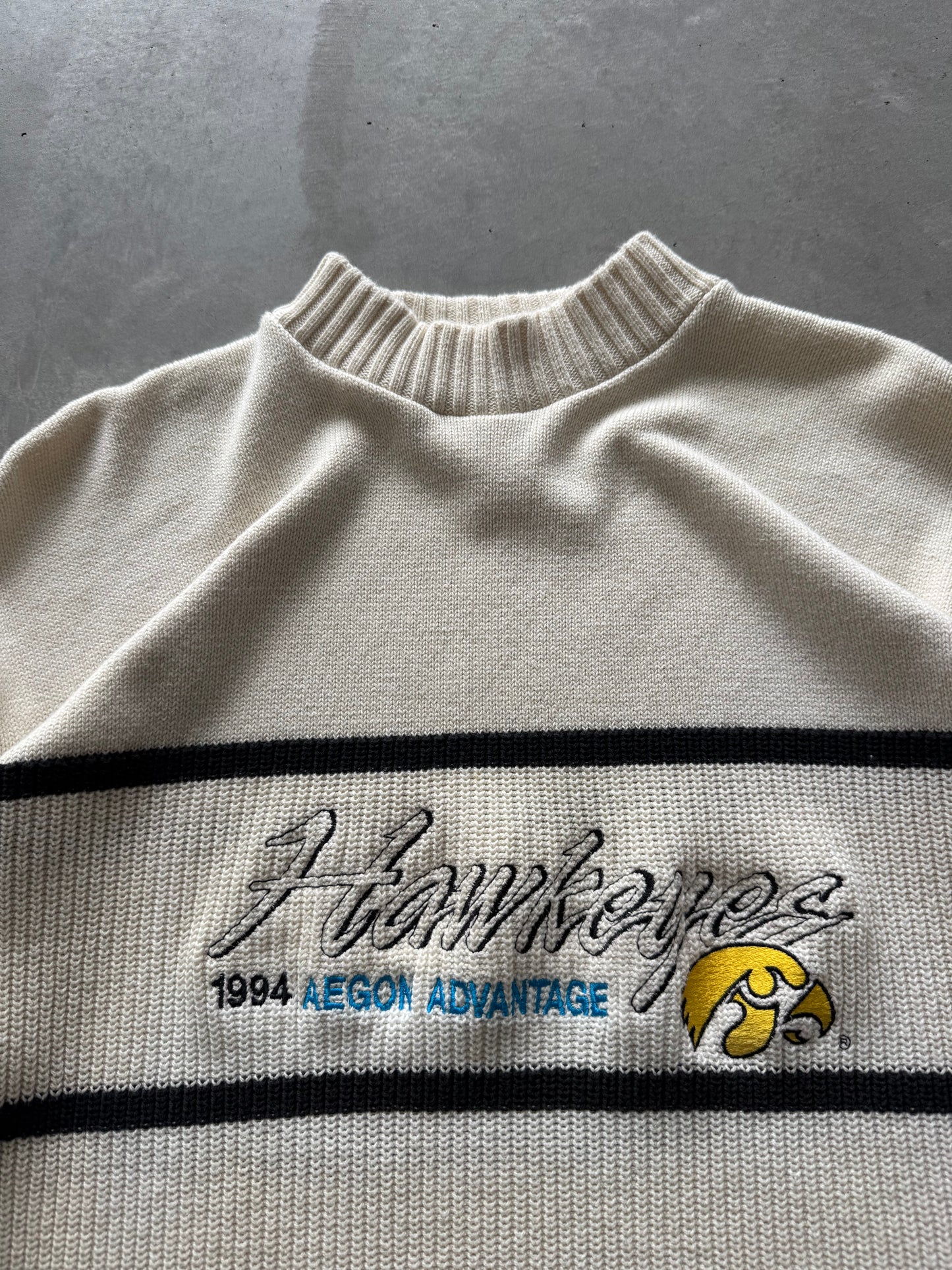 Vintage 1994 Iowa Hawkeyes Sweater - XL