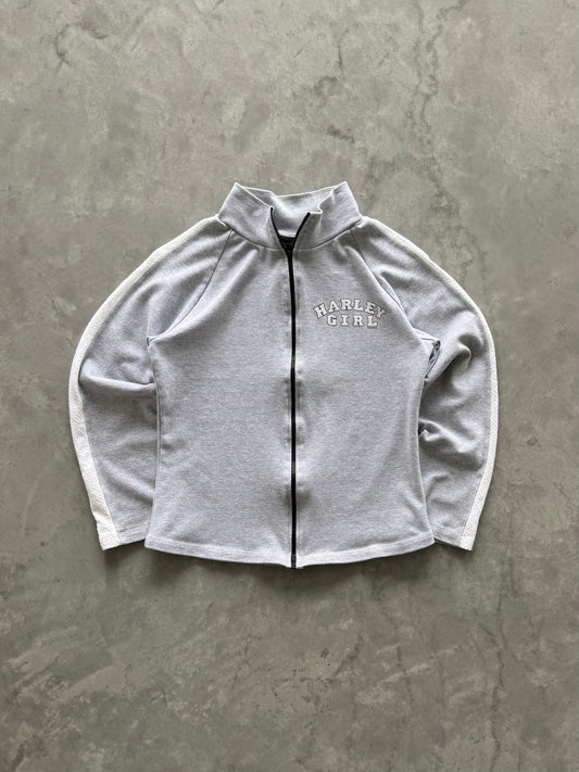 Vintage 00s Harley Girl Zip Up - S