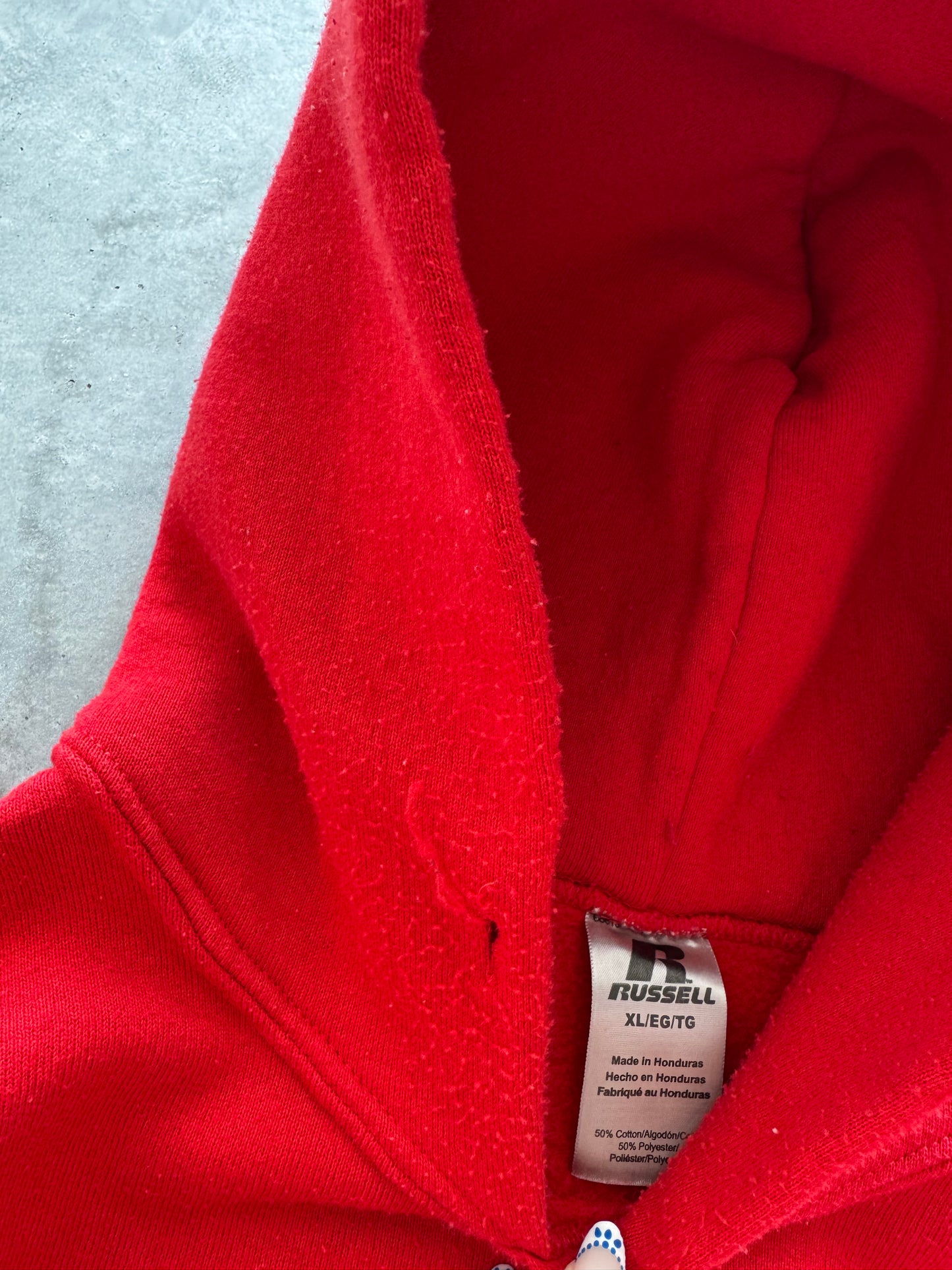 Vintage Russell Iowa State Basketball Hoodie - XL