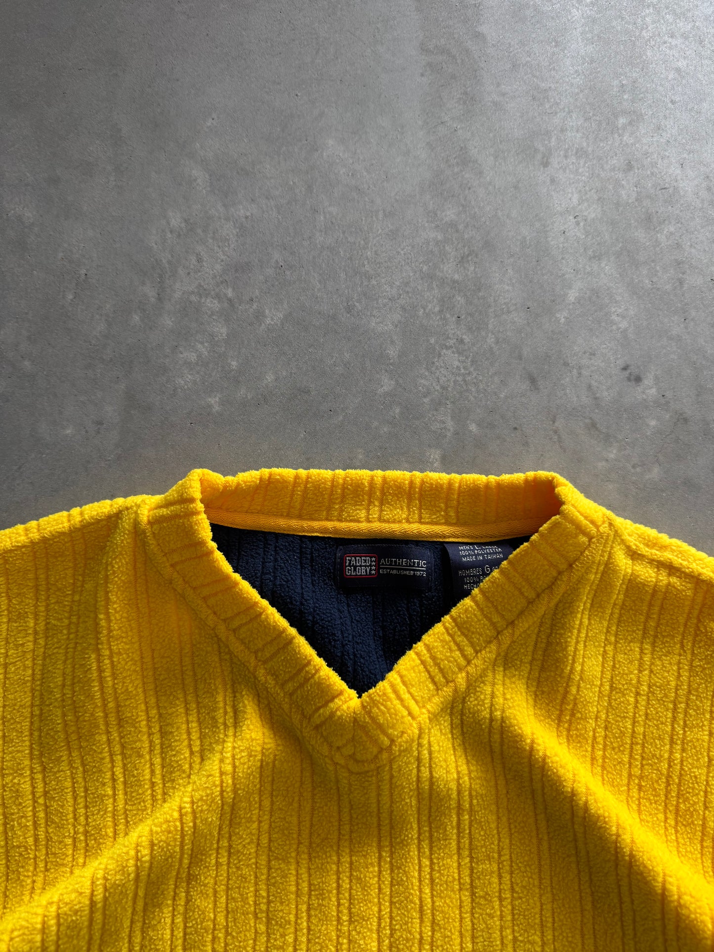 Vintage Faded Glory Fleece Sweatshirt - L