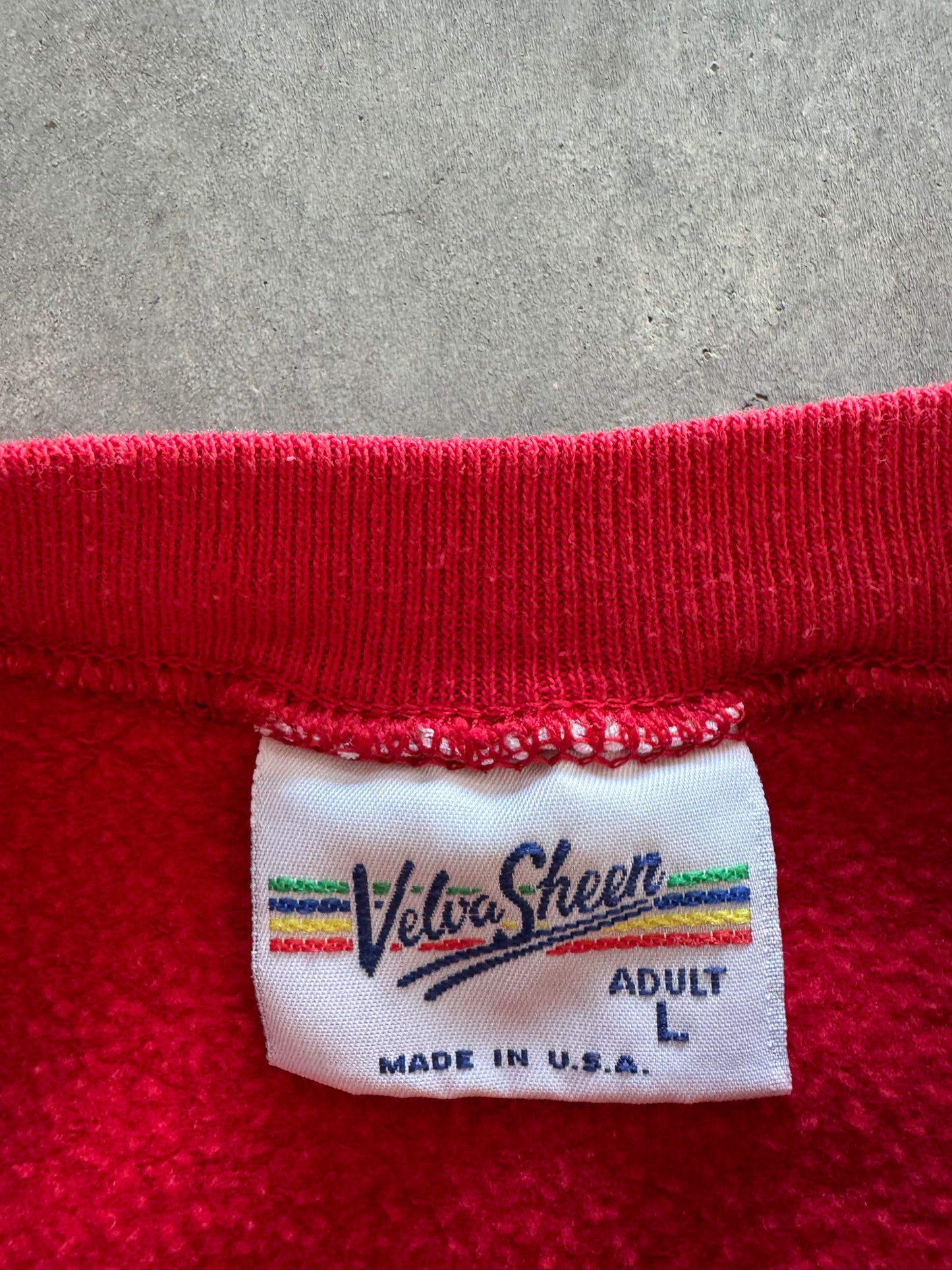 Vintage 90s Mickey Mouse Iowa Sweatshirt - L