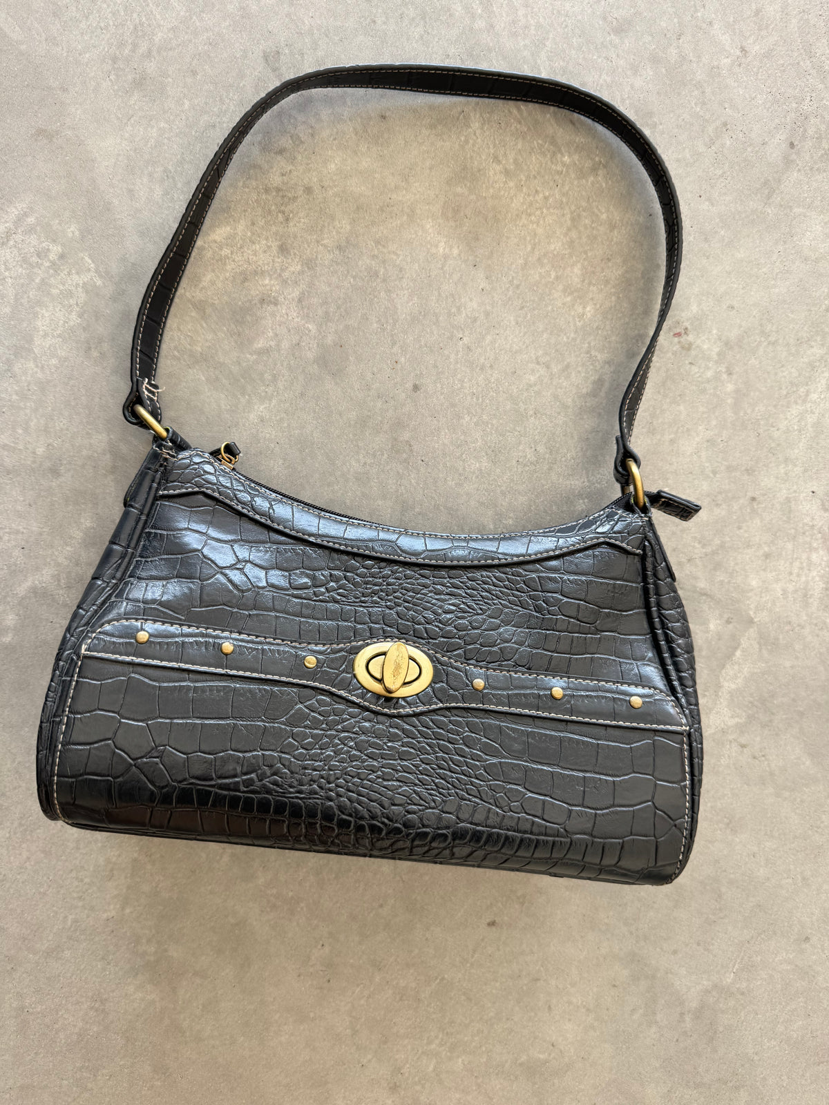Vintage Faux Leather Purse