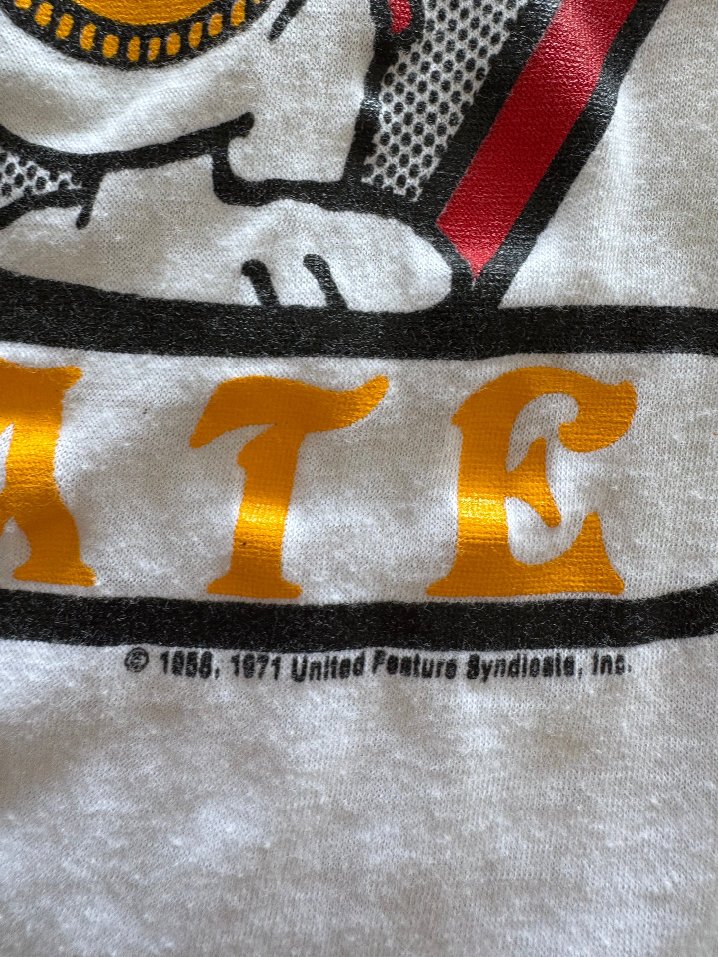 Vintage 60s/70s Iowa State Snoopy Tee - M