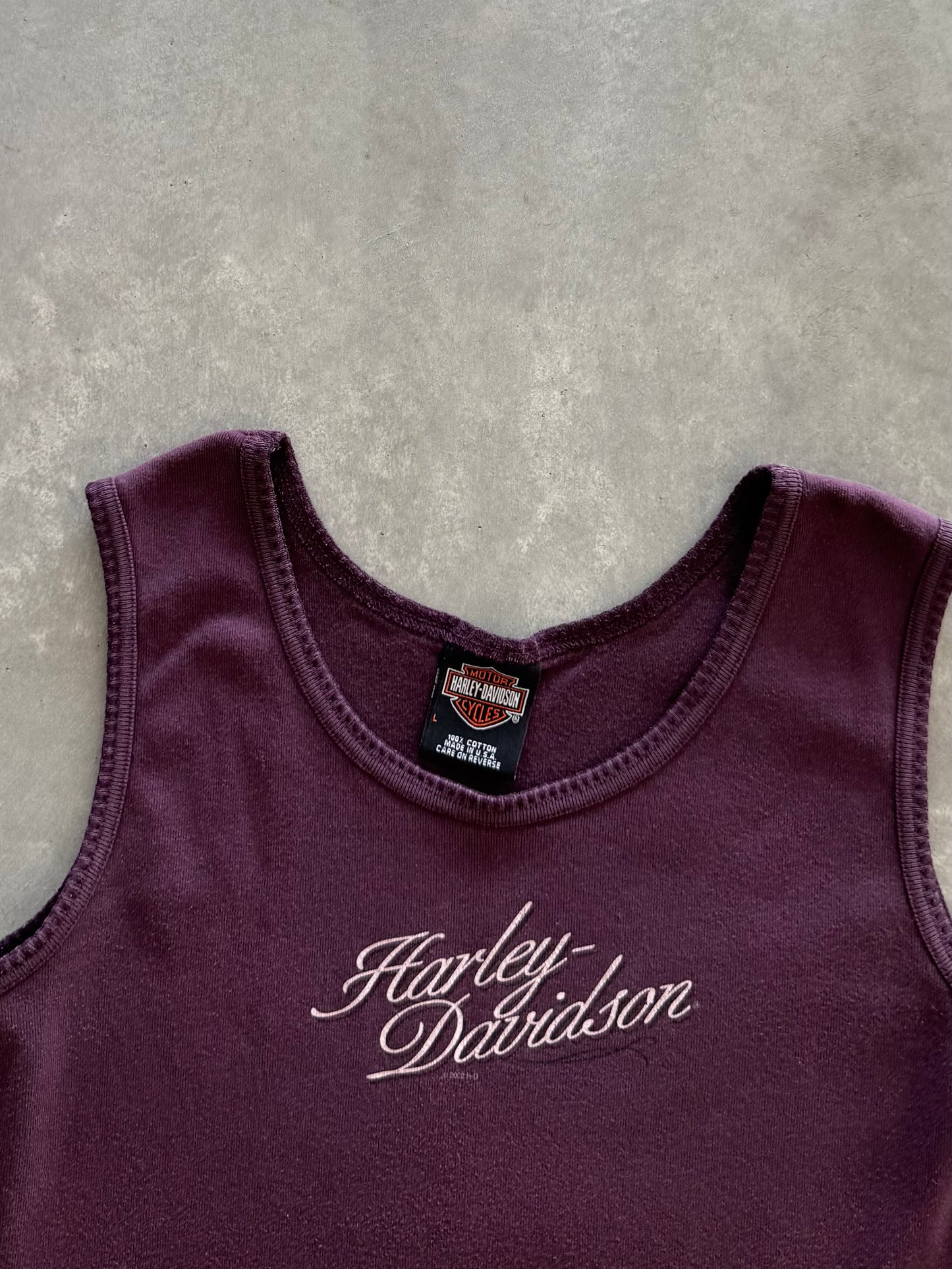 Vintage 00s Harley Davidson Tank Top - L