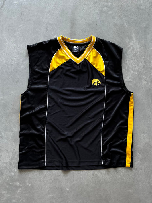 Vintage Iowa Hawkeyes Starter Cutoff - XL