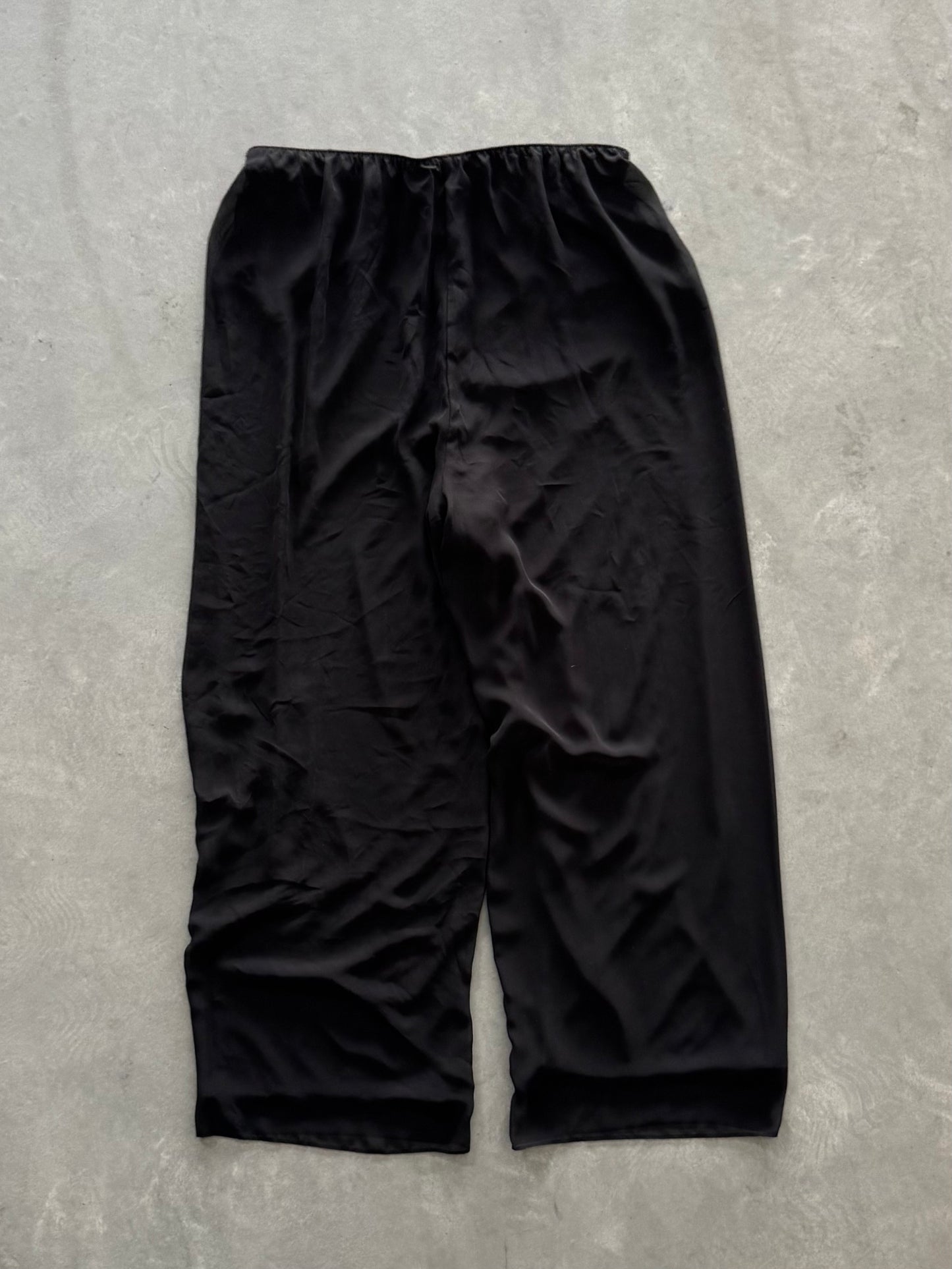 Vintage Sheer Flowy Straight Leg Pants - XL