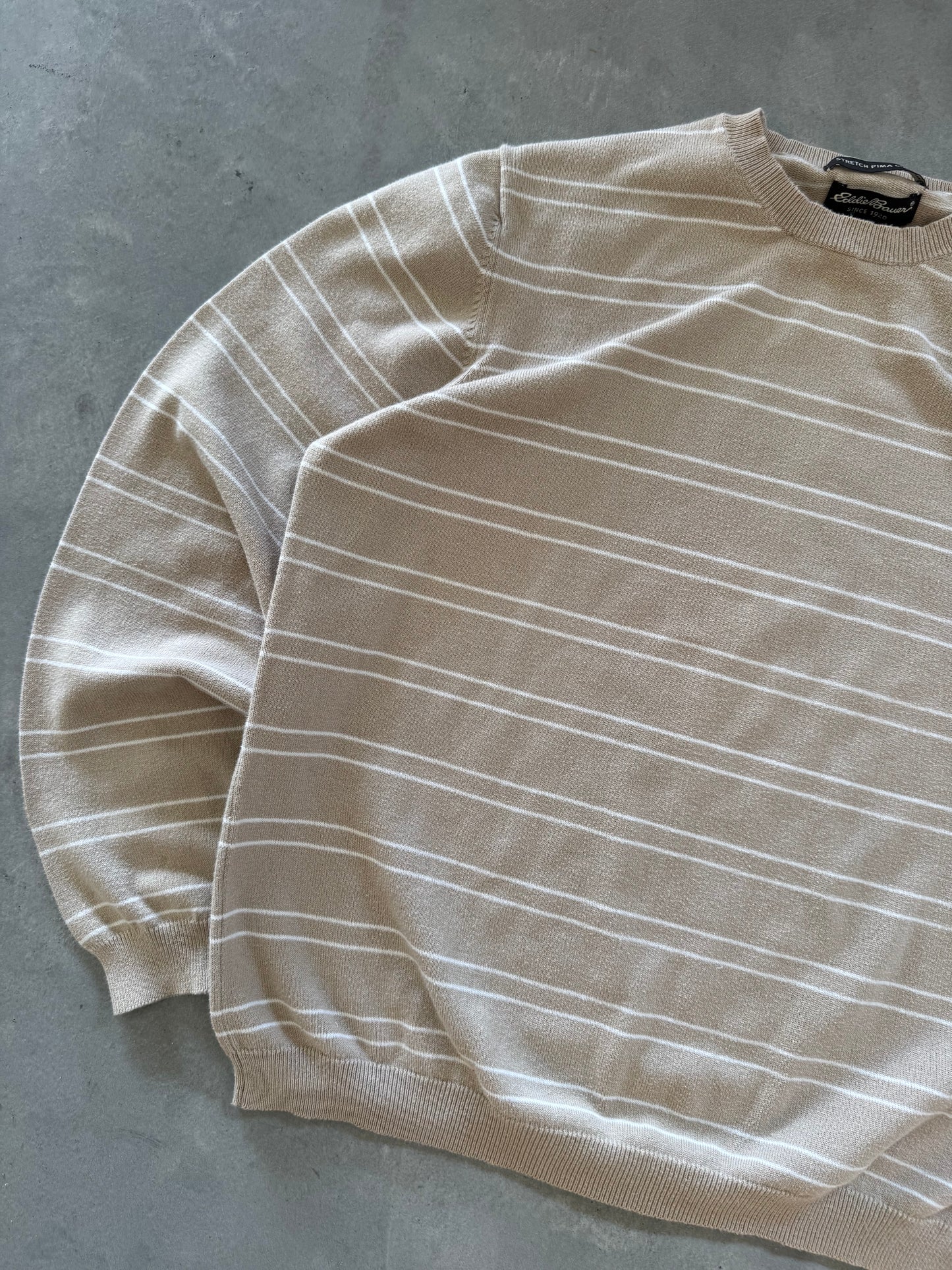 Vintage Eddie Bauer Striped Sweater - M