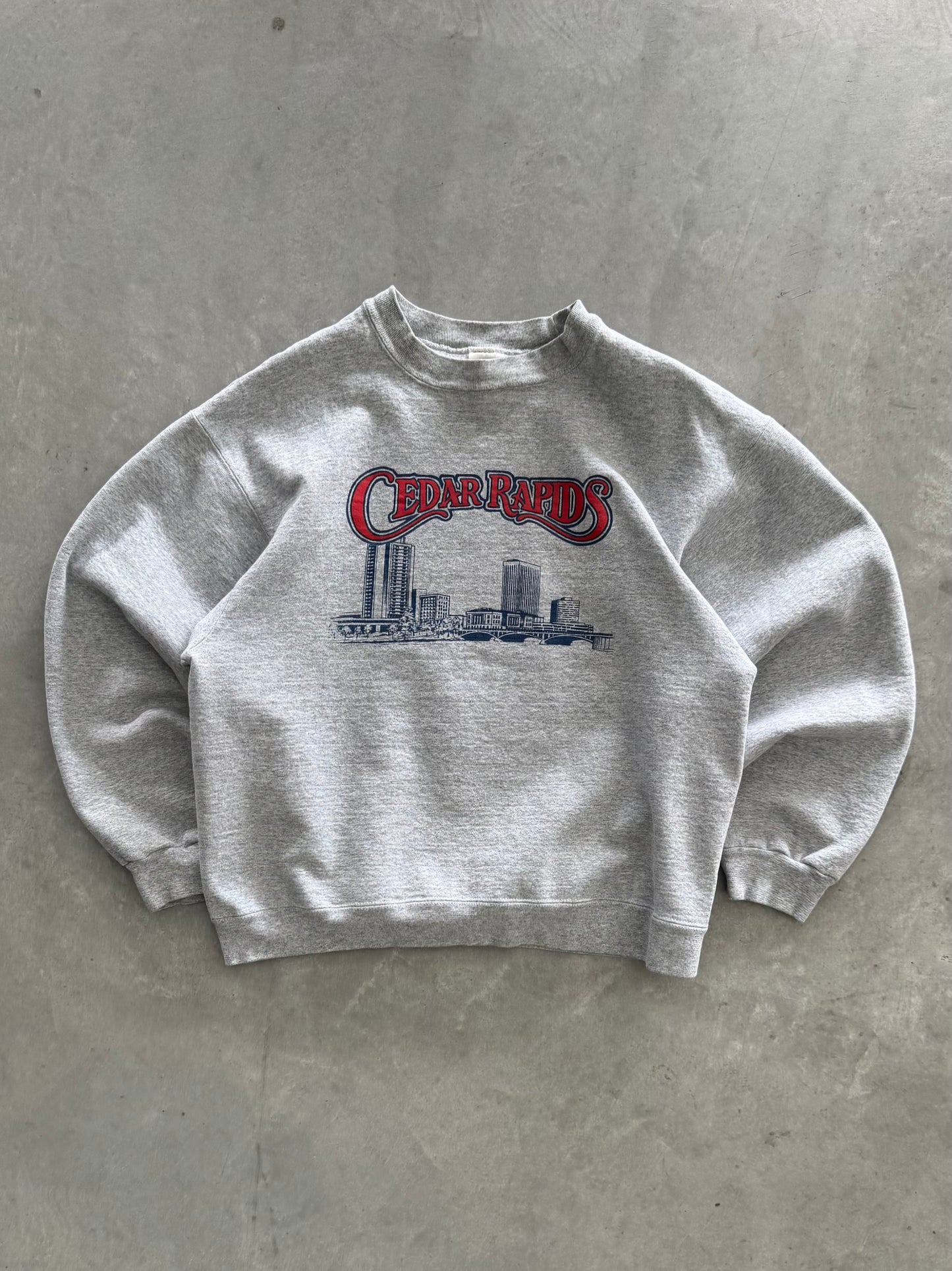 Vintage Cedar Rapids Sweatshirt - L