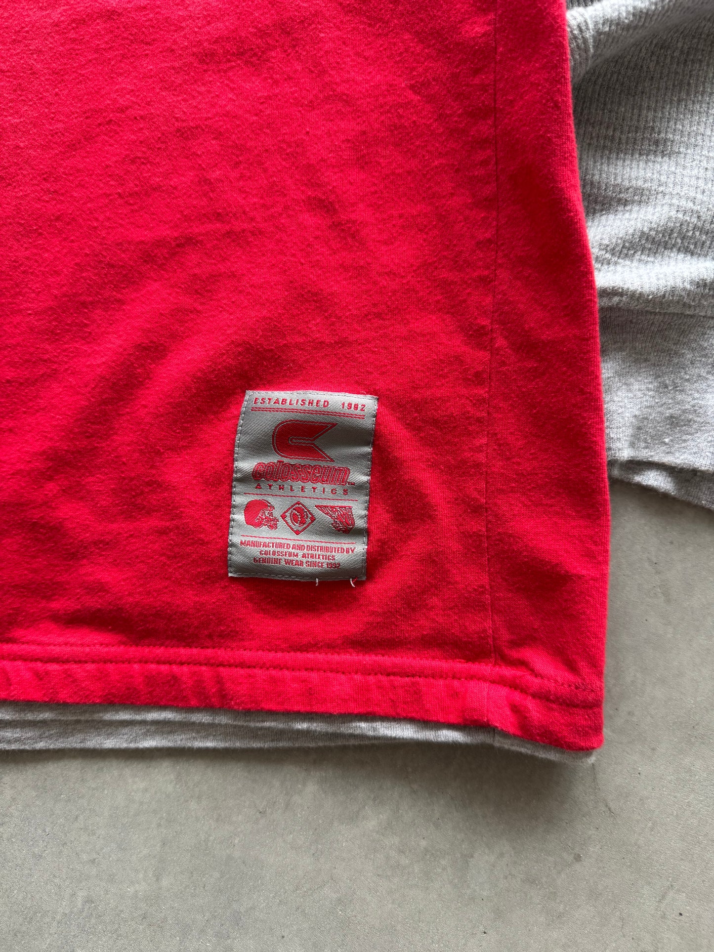 Vintage Wisconsin Badgers Layered Longsleeve- XXL