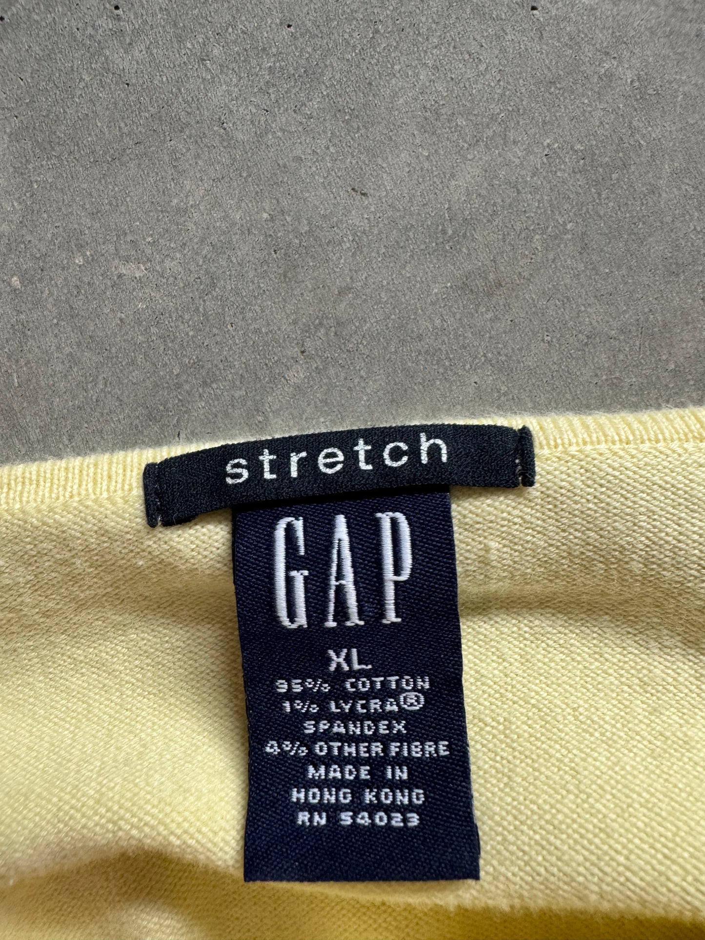 Vintage Gap Baby Yellow Cardigan - XL