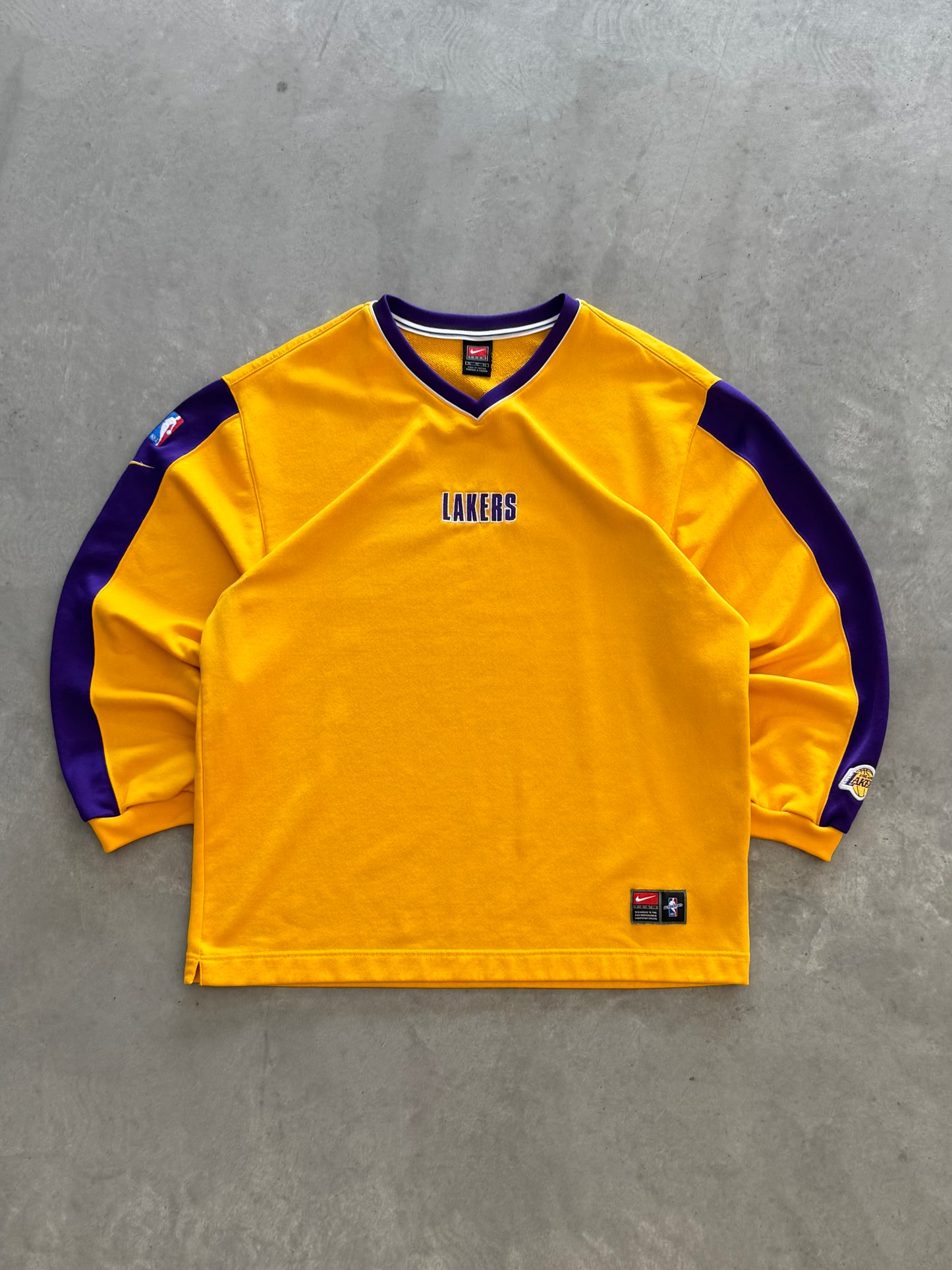 Vintage 90s Nike Los Angeles Lakers Sweatshirt - XL