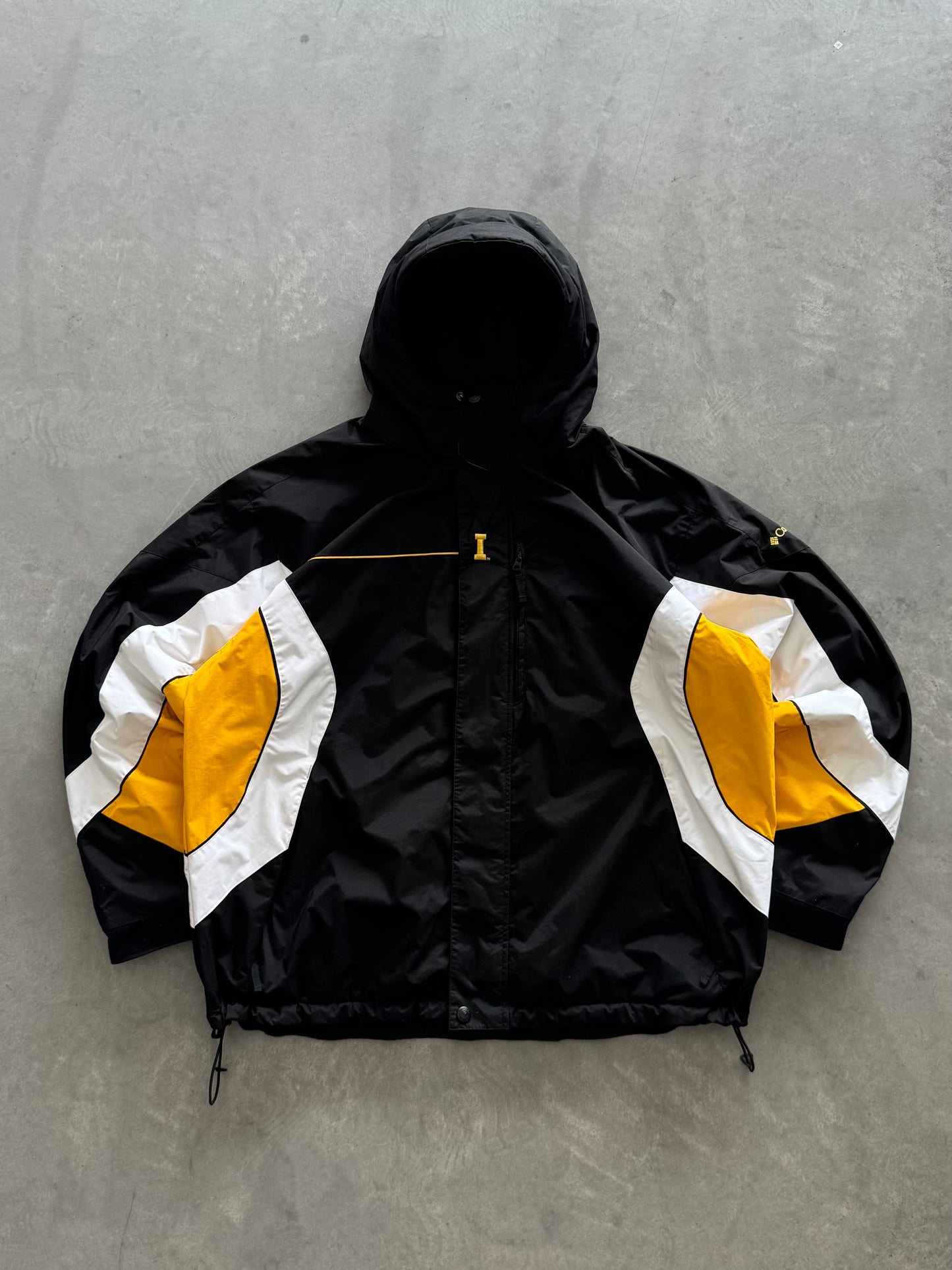 Vintage Iowa Hawkeyes Columbia Reversible Coat - XL