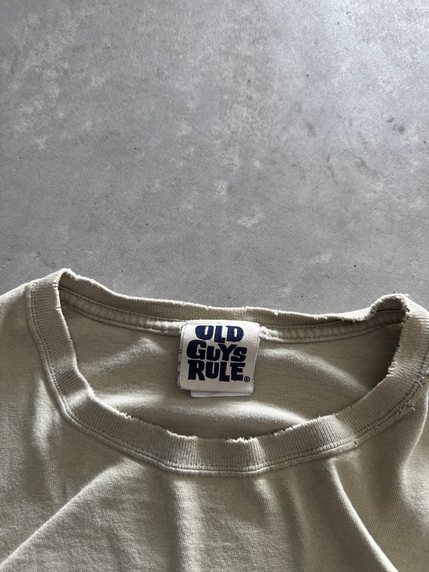Vintage Old Guys Rule Tee - XL