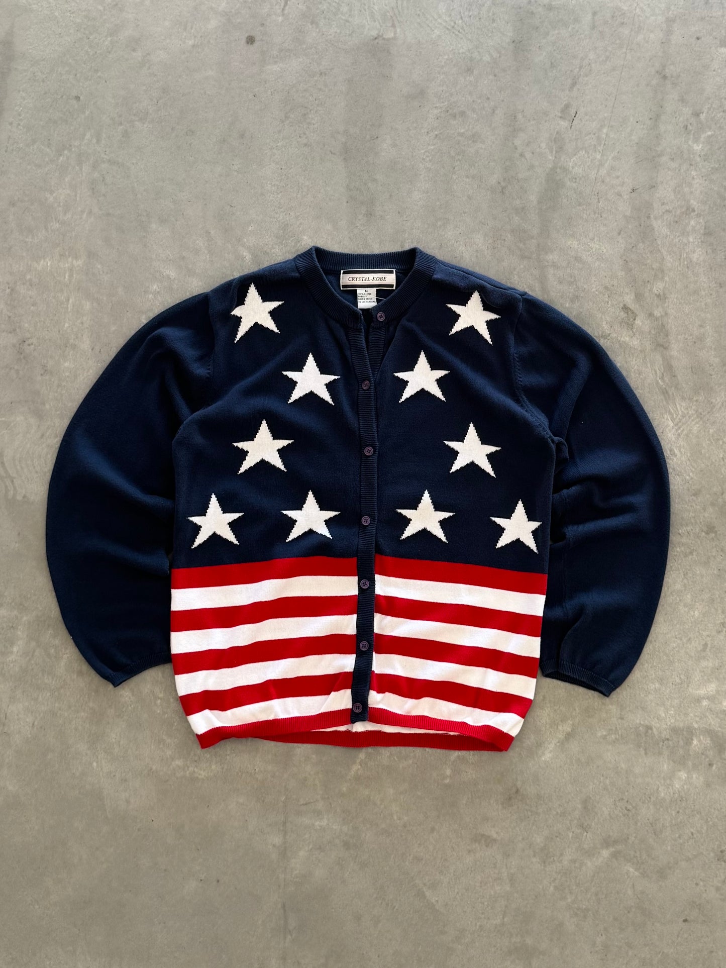 Vintage 4th of July Cardigan - M
