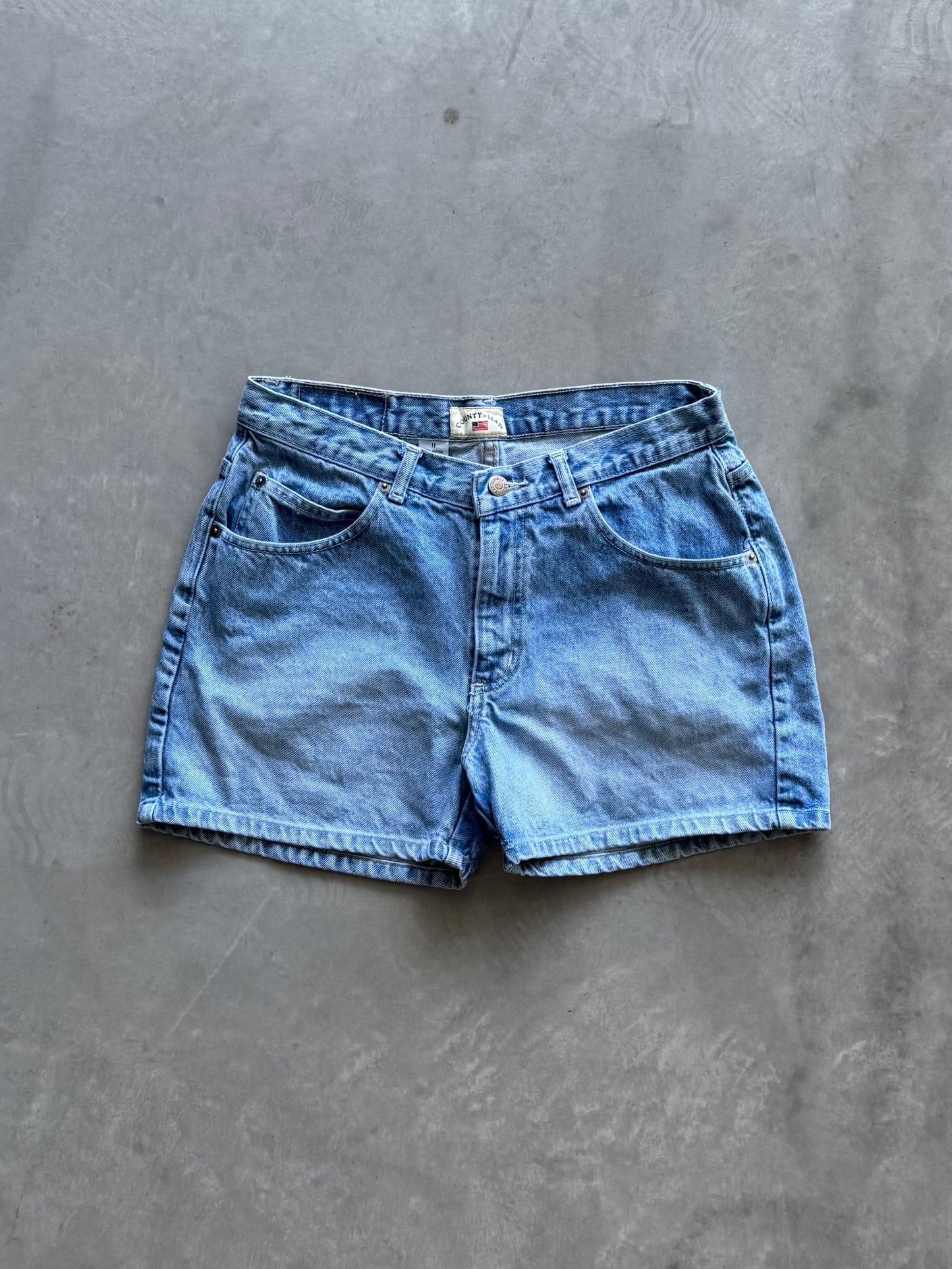 Vintage County Seat Denim Shorts - 30x3.5