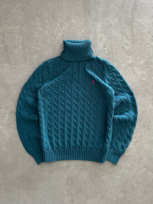 Vintage Women’s Polo Ralph Lauren Cable Knit Sweater - L