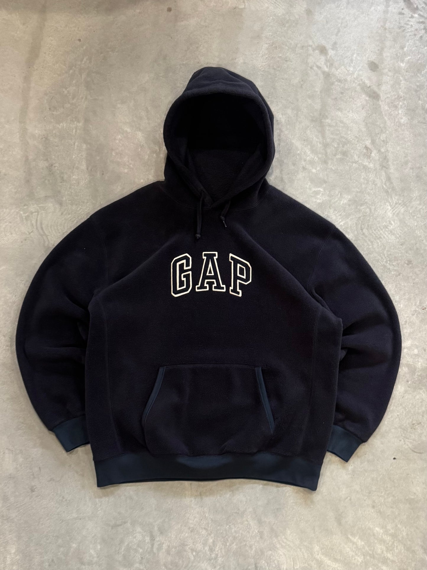 Vintage Gap Fleece Hoodie - L