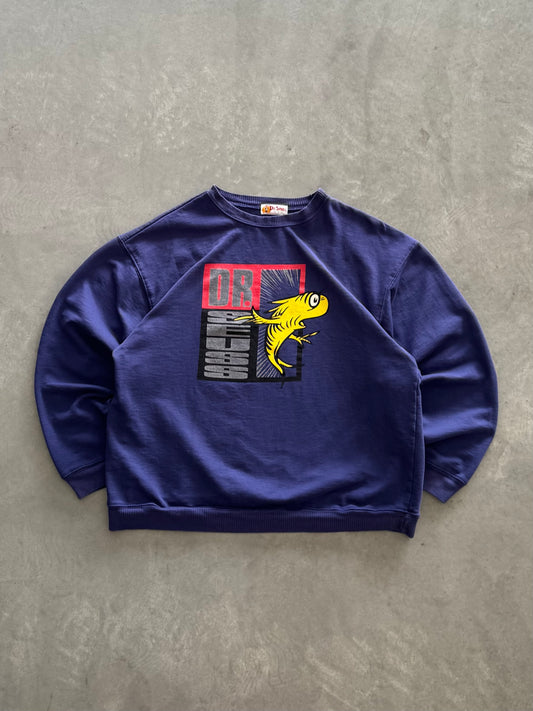 Vintage 90s Dr. Seuss Sweatshirt - L