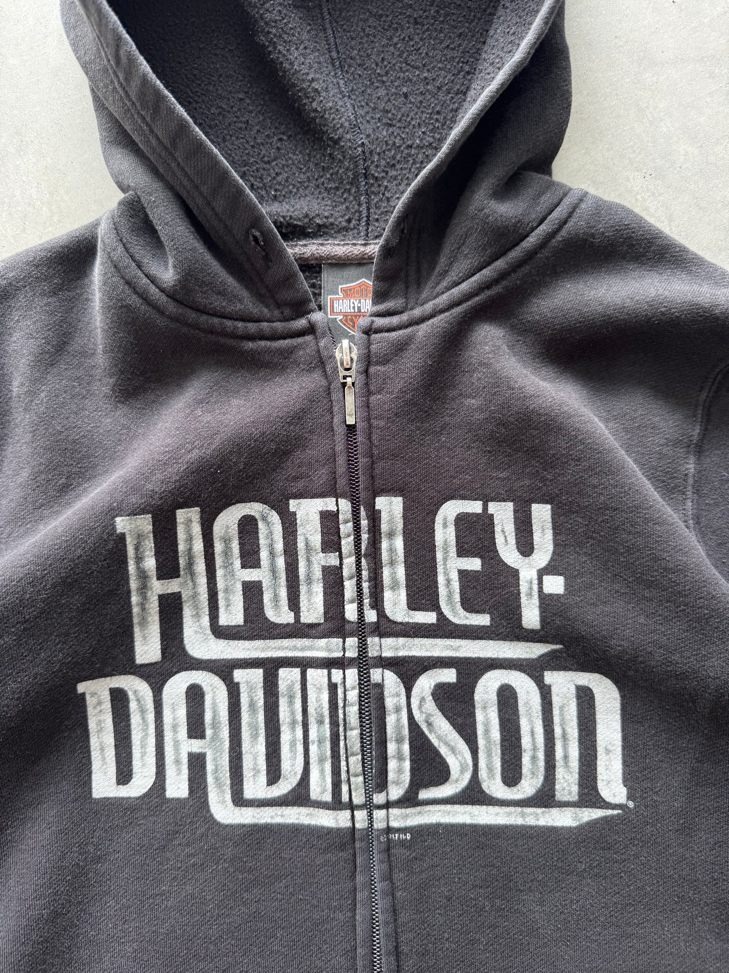 Harley Davidson Women’s Zip Up Hoodie - L