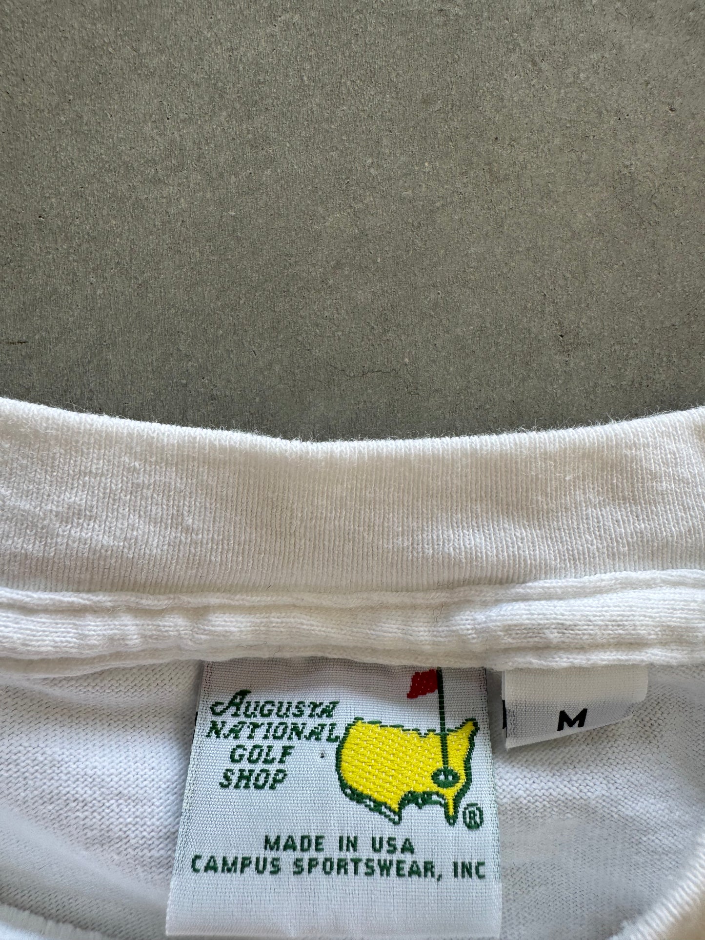 Vintage 00s Masters Golf Tournament Tee - M