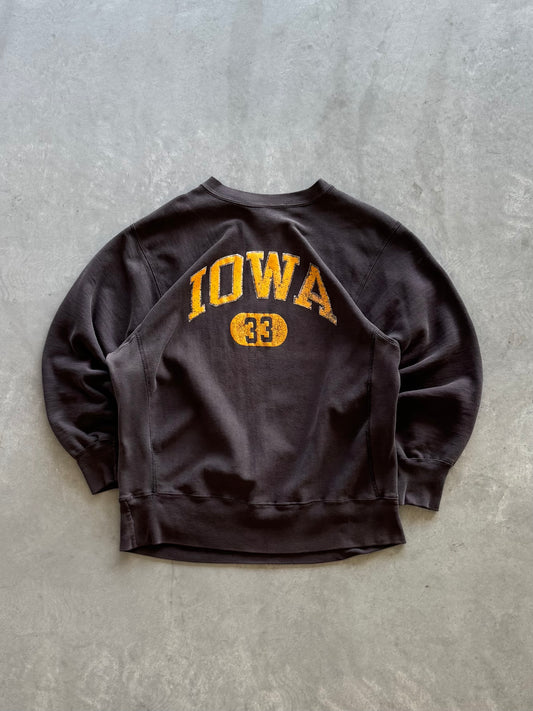 Vintage 80s Iowa Hawkeyes Sweatshirt - XL