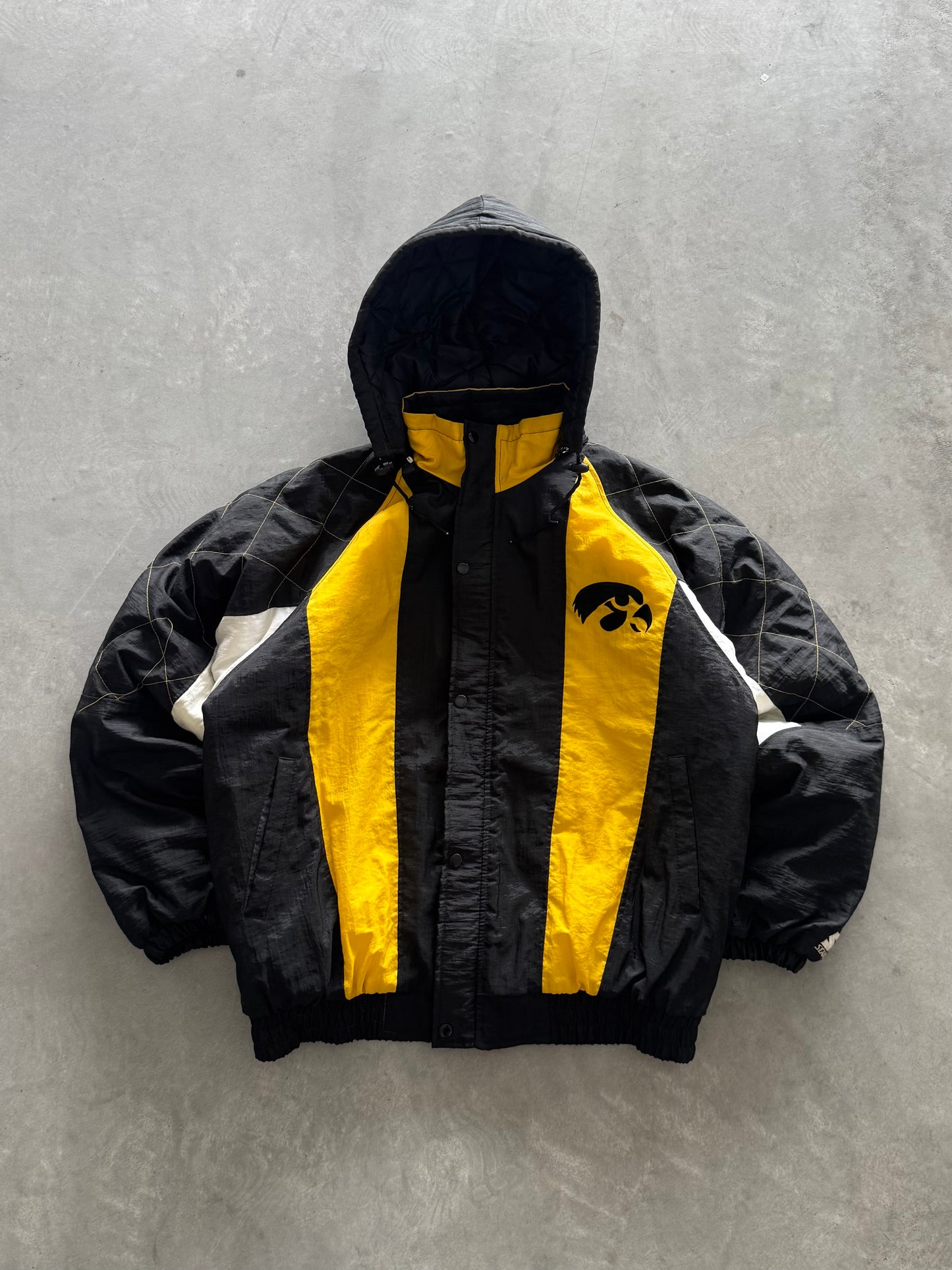 Vintage 90s Starter Iowa Hawkeyes Coat - XL