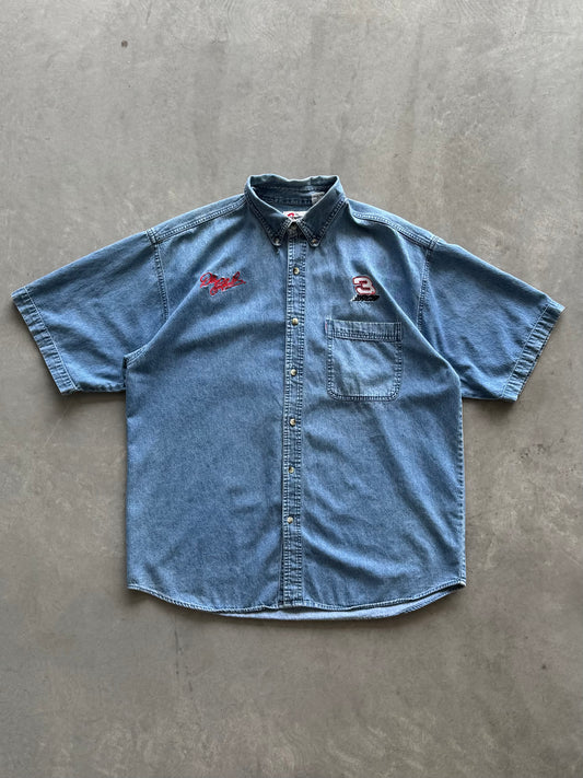 Vintage Nascar Denim Button Up - XXL